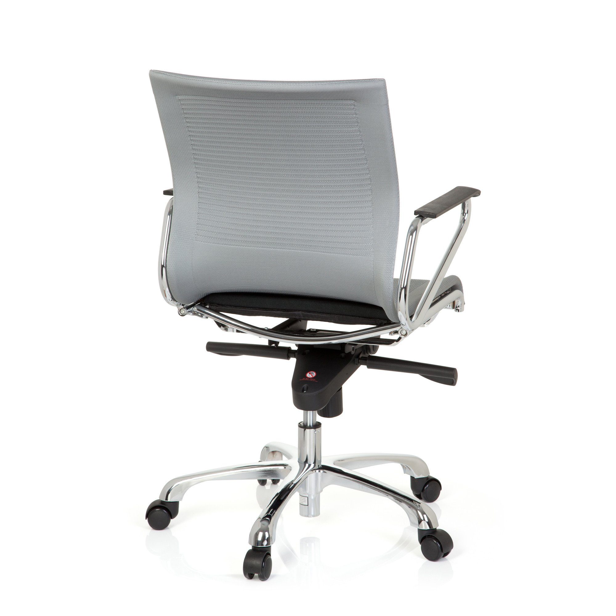 ergonomisch OFFICE St), Bürostuhl Profi Schreibtischstuhl mit ASTONA hjh (1 Stoff Armlehnen Grau Drehstuhl