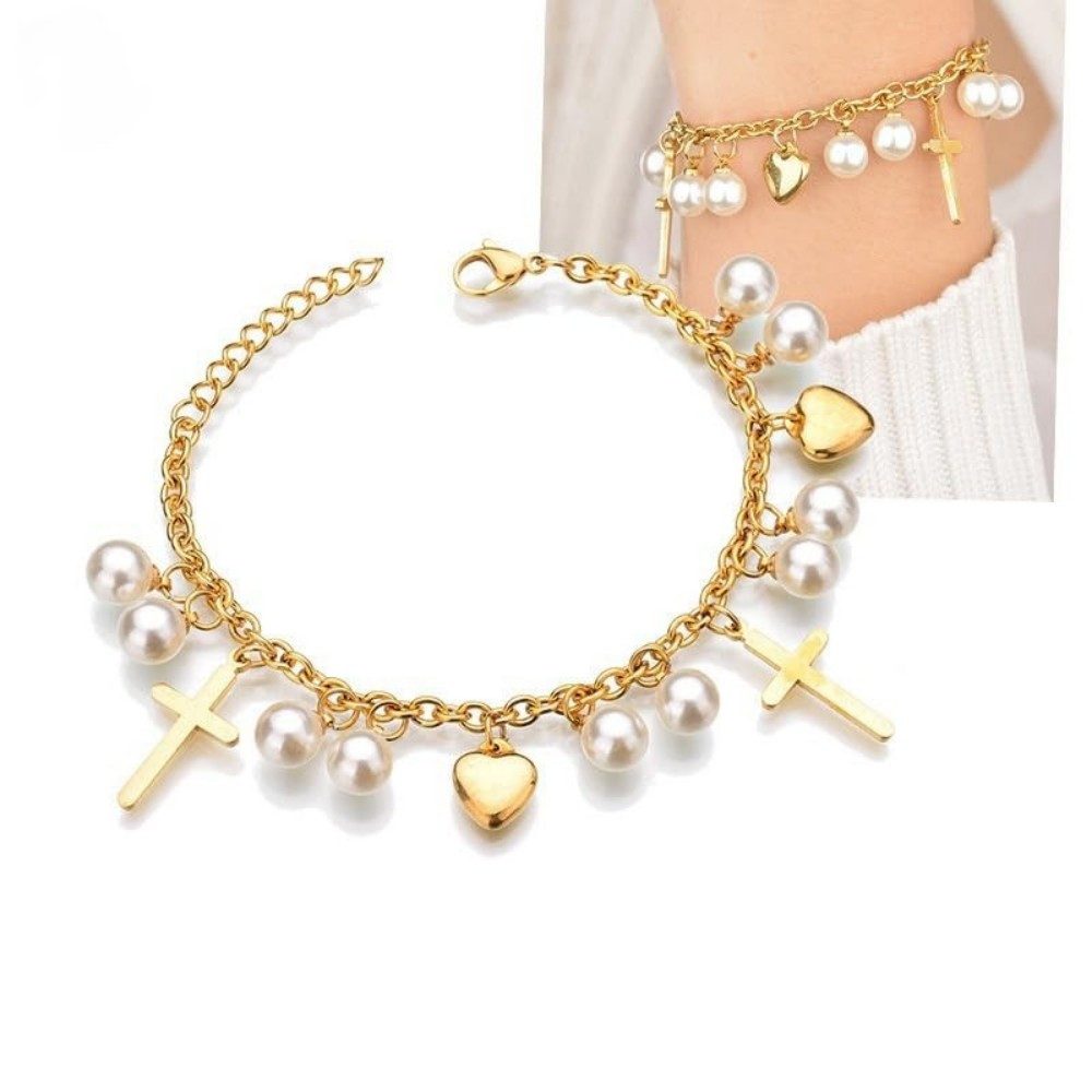 RWEUOQ Edelstahlarmband Armbänder Edelstahl Multilayer Kreative günstig online kaufen