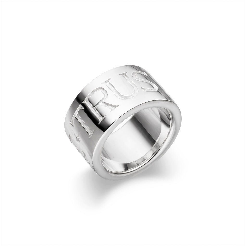 Silberring Silber Ring "Trust in Love" (Sterling Silber 925)