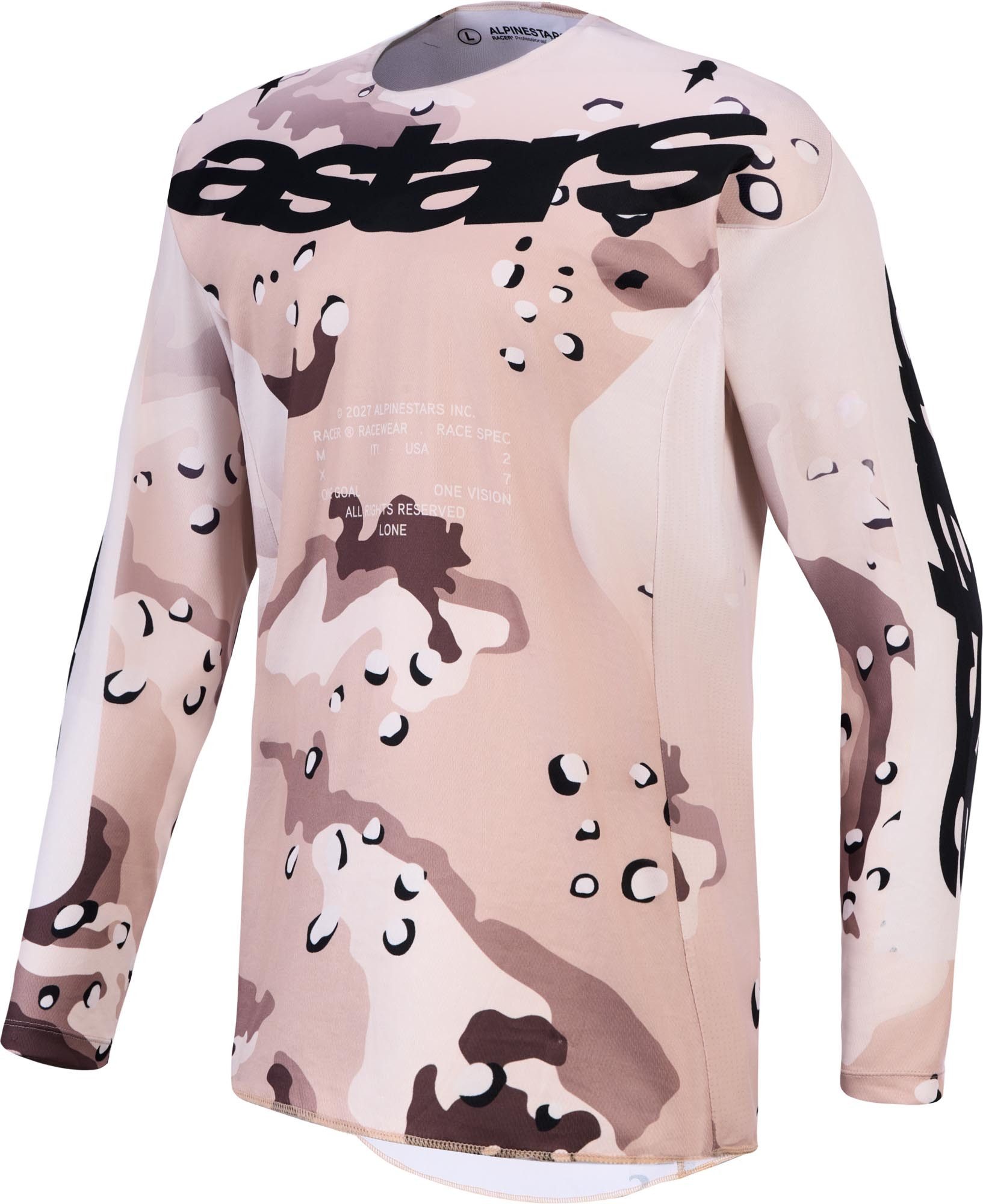 Alpinestars Motocross-Shirt Racer Lone Motocross Jersey Atmungsaktiv robust