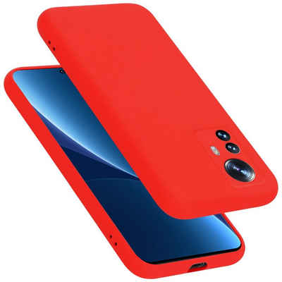 Cadorabo Handyhülle Xiaomi 12 PRO Xiaomi 12 PRO, Flexible TPU Silikon Handy Schutzhülle - Hülle - Back Cover Bumper