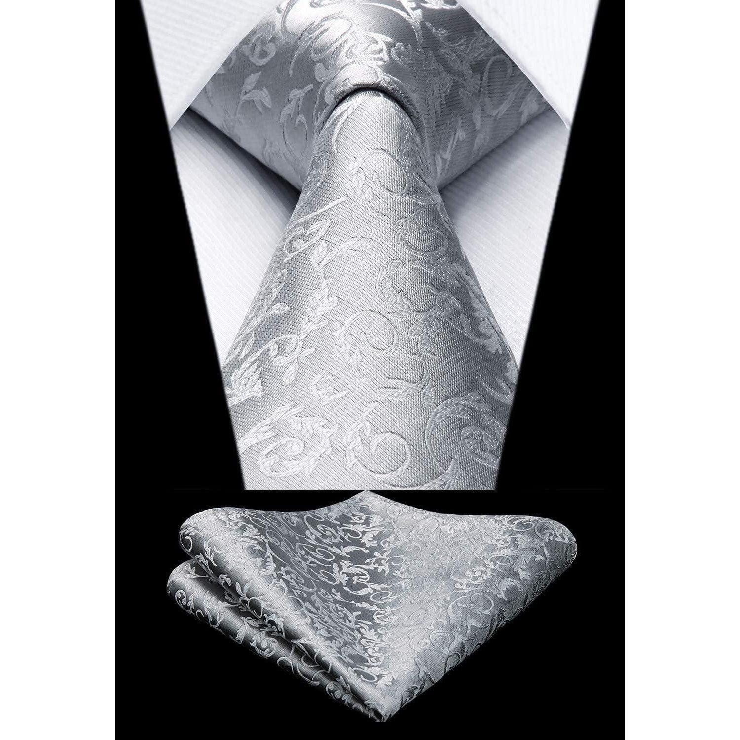 LuxusKollektion Krawatte Weste Herren Hochzeit Jacquard Krawatte Einstecktu günstig online kaufen