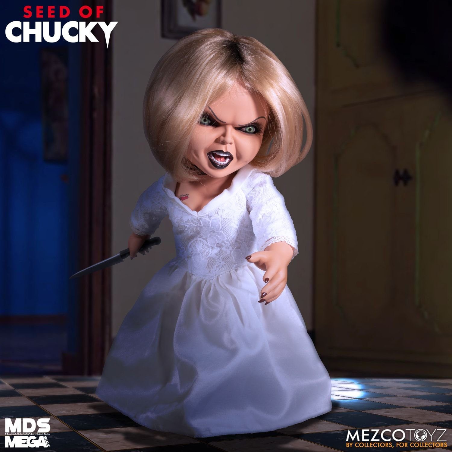 MEZCO Actionfigur Seed of Chucky Puppe 15 Talking Tiffany – Bild 3 von 5