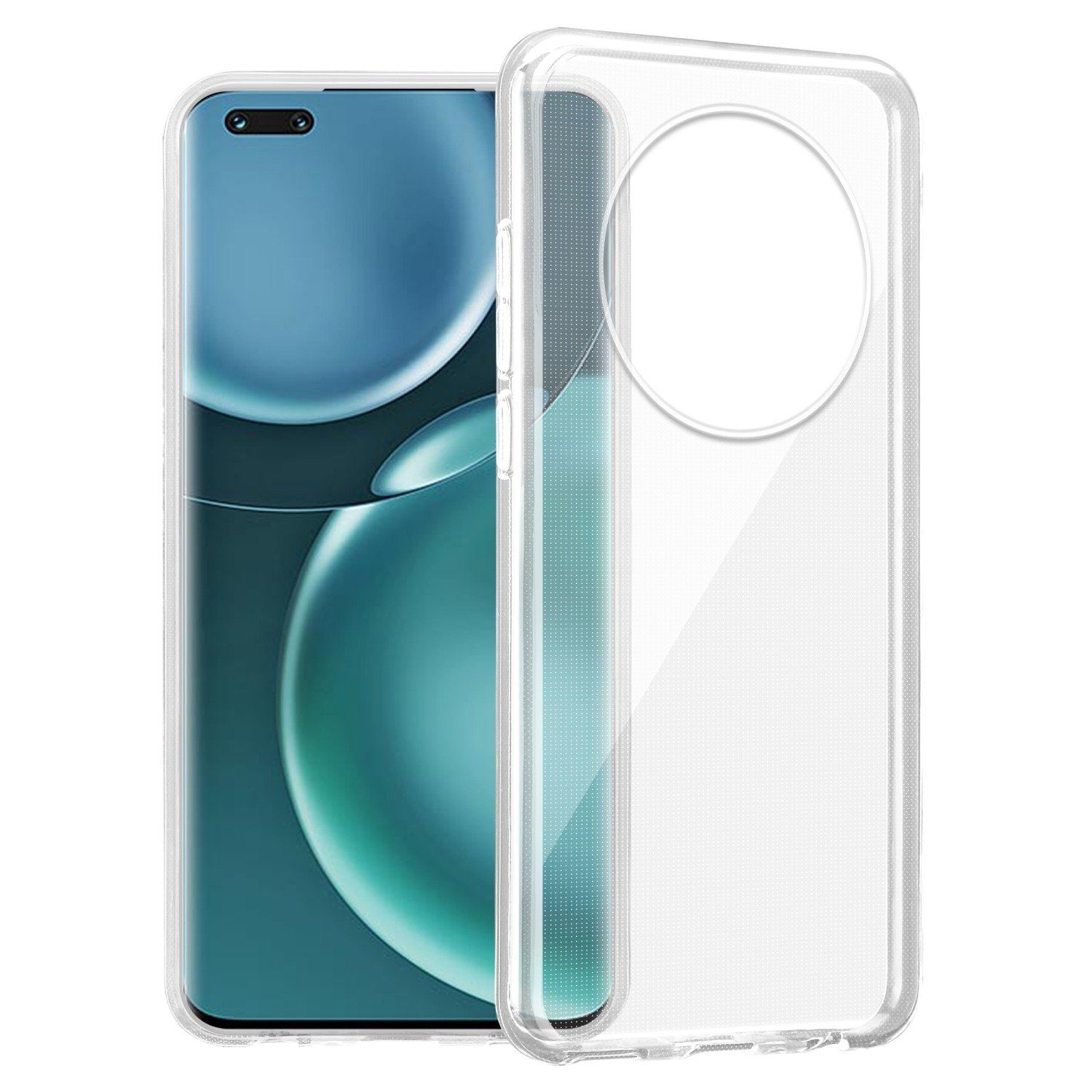 Cadorabo Handyhülle für Honor MAGIC 4 PRO Hülle Honor MAGIC 4 PRO, Hülle TPU Silikon Handy Schutzhülle Slim Transparent Case Cover