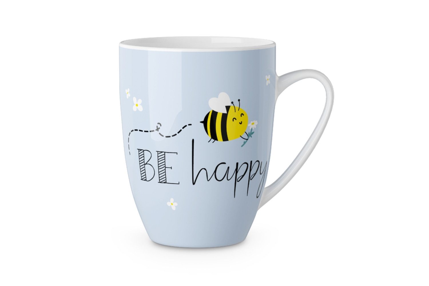 La Vida Geschenk für Dich Tasse La Vida Becher für Dich, 250 ml, be happy, Spülmaschinengeeignet