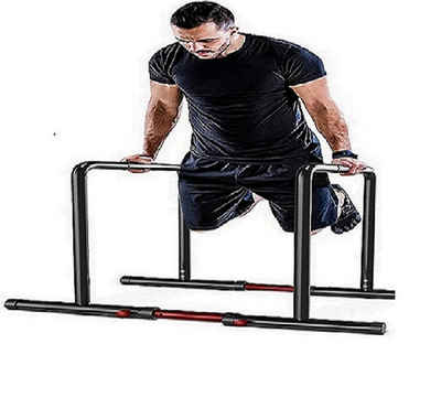 YOLEO Liegestützgriffe Dip Barren Calisthenics Equipment mit Kippschutzstange