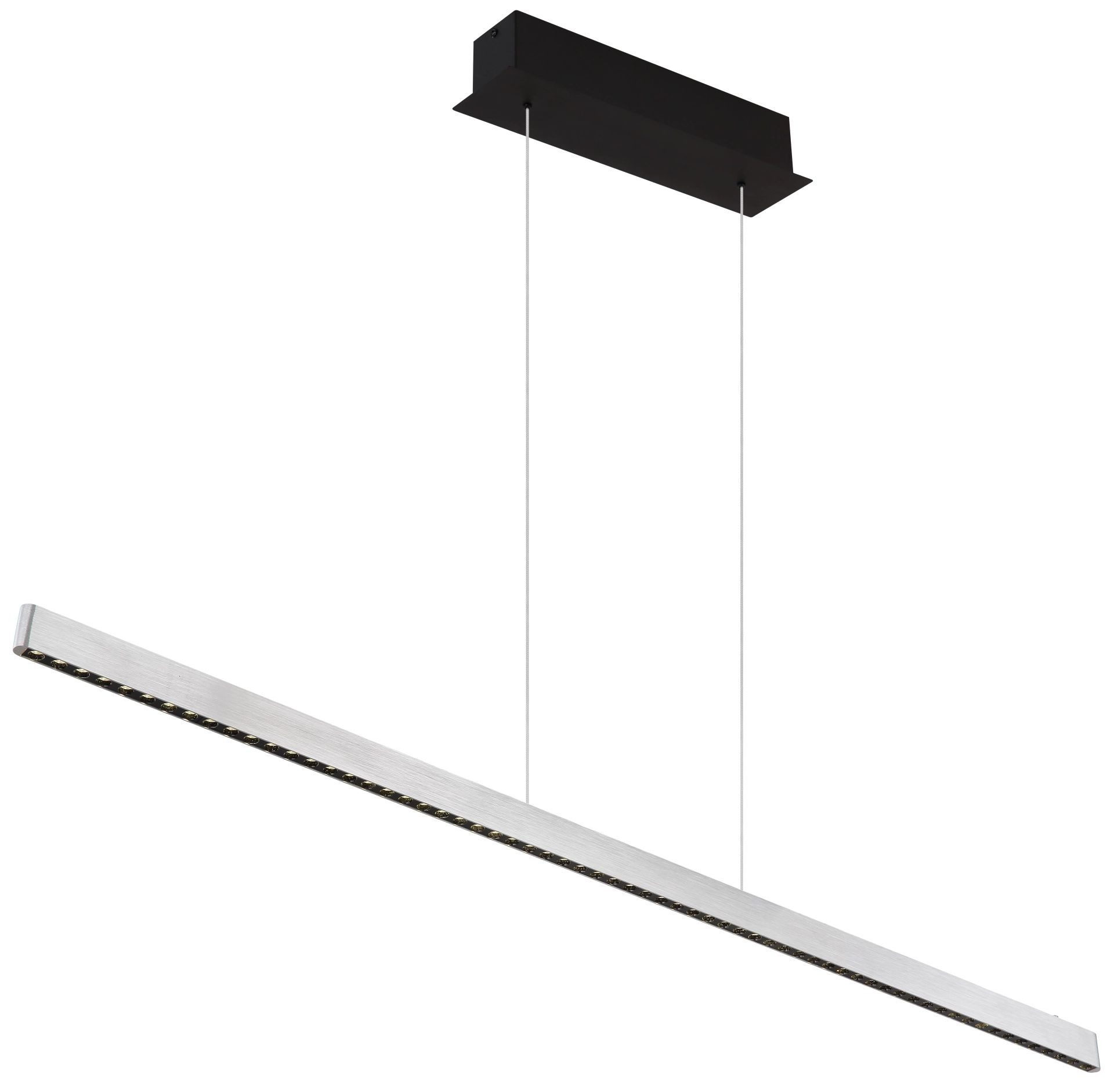GLOBO LIGHTING LED-Hängeleuchte DENTSY, Dimmfunktion, Memoryfunktion, mehrere Helligkeitsstufen, LED fest integriert, Neutralweiß, Höhenverstellbar, Stufenloser Touchdimmer, Touch Ein/Aus, Esszimmer