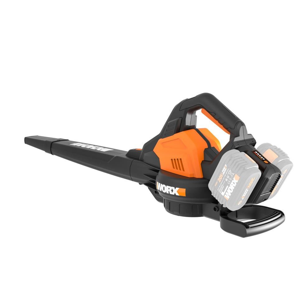 Worx Akku-Laubbläser Worx Akku-Laubbläser/Laubsauger 40V(2x20V) - 2 in, Ohne Akku