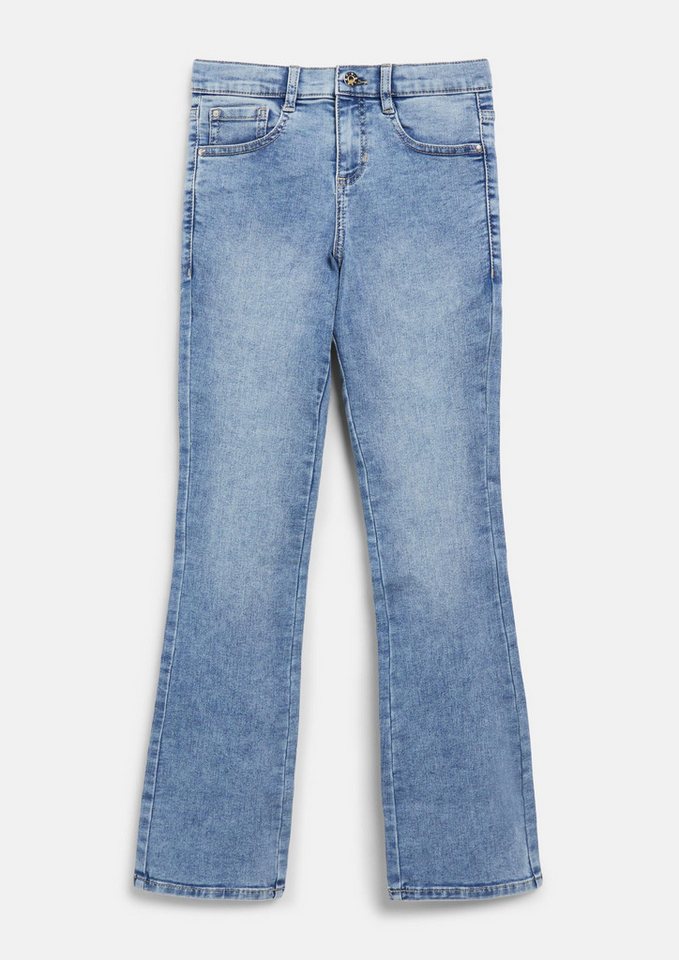 s.Oliver Bootcut-Jeans Jeans-Hose BEVERLY Jeans BEVERLY / Regular Fit / High Rise / Flared Leg