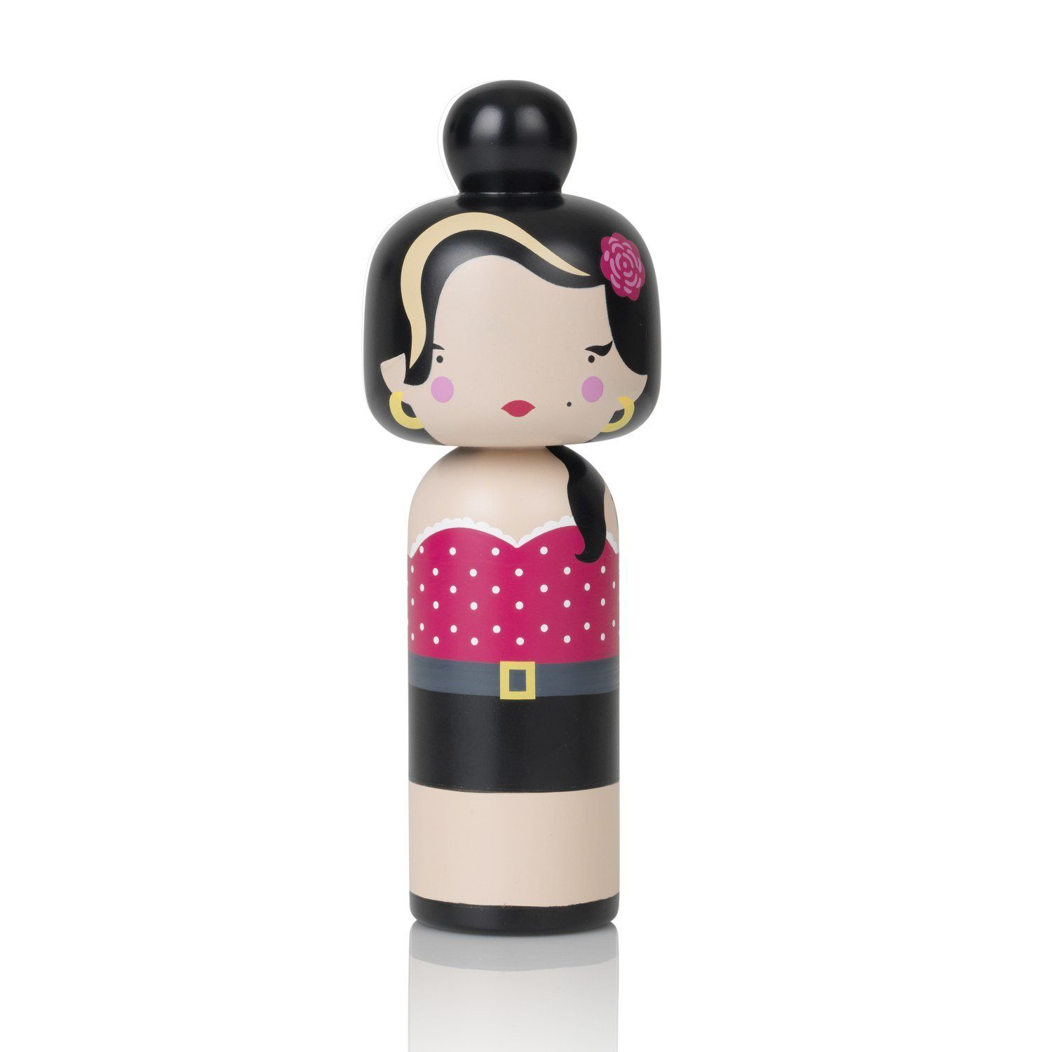 Amy Doll Kaas Kokeshi Sketch.Inc Lucie Dekofigur