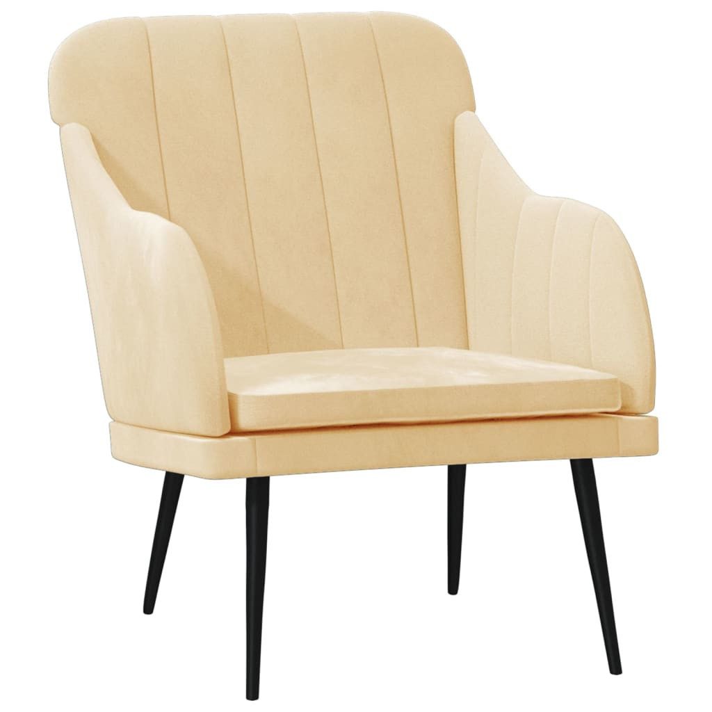vidaXL Sessel Sessel Creme 63x76x80 cm günstig online kaufen