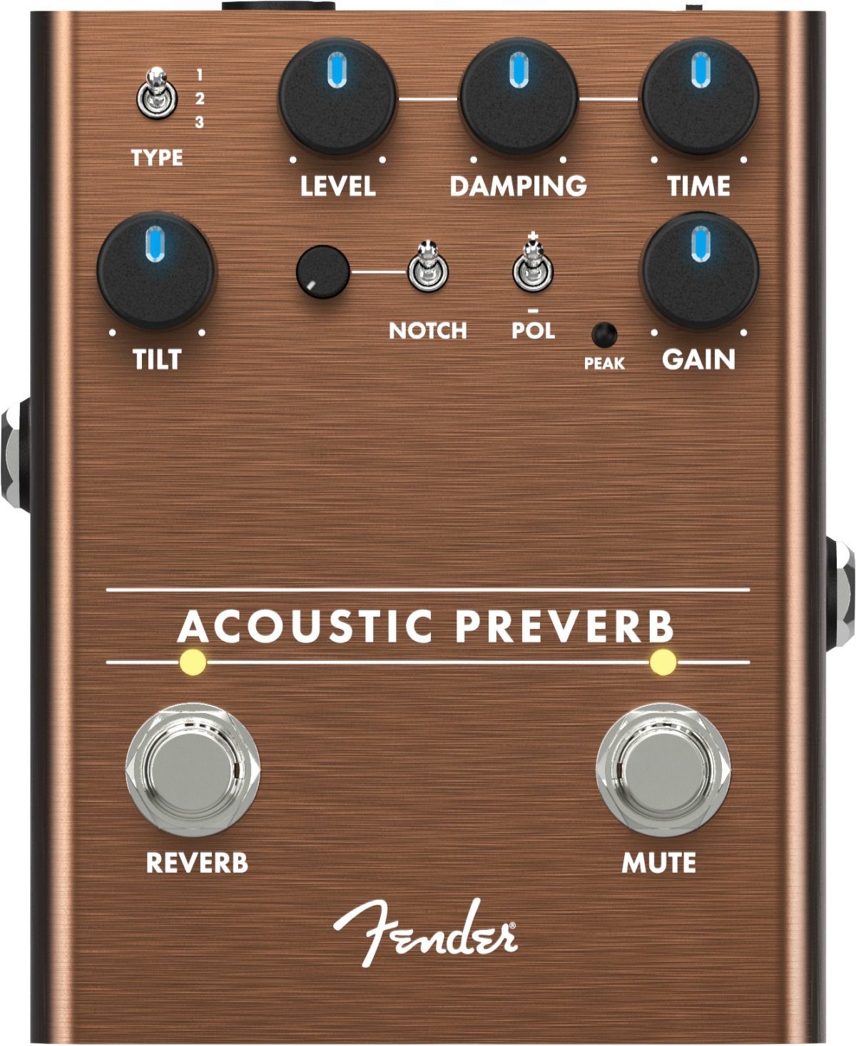 E-Gitarre Fender Acoustic Preverb