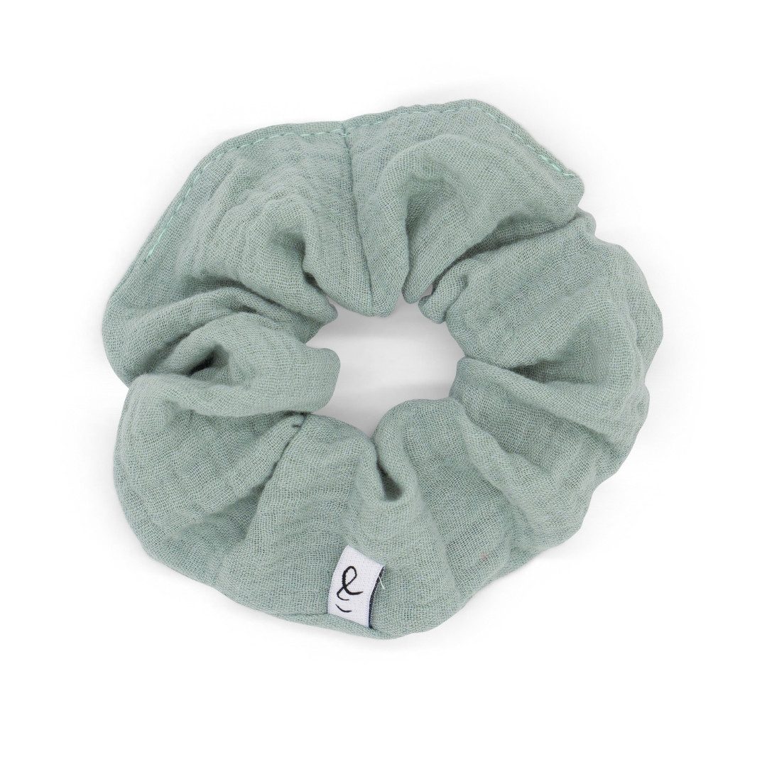 hutch&putch Haargummi Musselin-Scrunchie • Erwachsene, 1-tlg., weniger Knickstellen und damit weniger Haarbruch