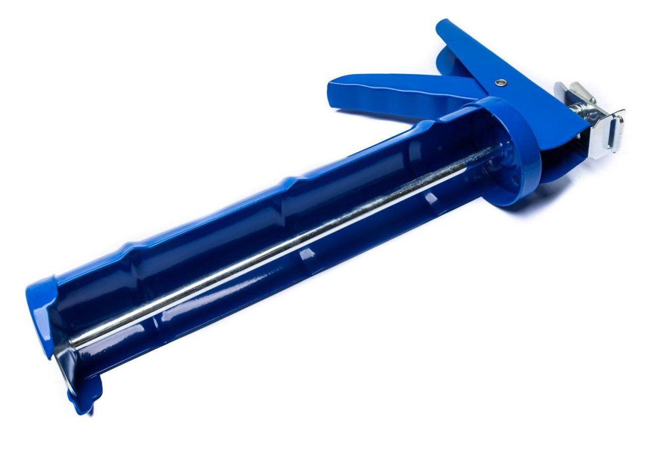 Trend Line Kartuschenpistole TrendLine Kartuschenpresse Stahl 310 ml blau mit – Bild 3 von 3