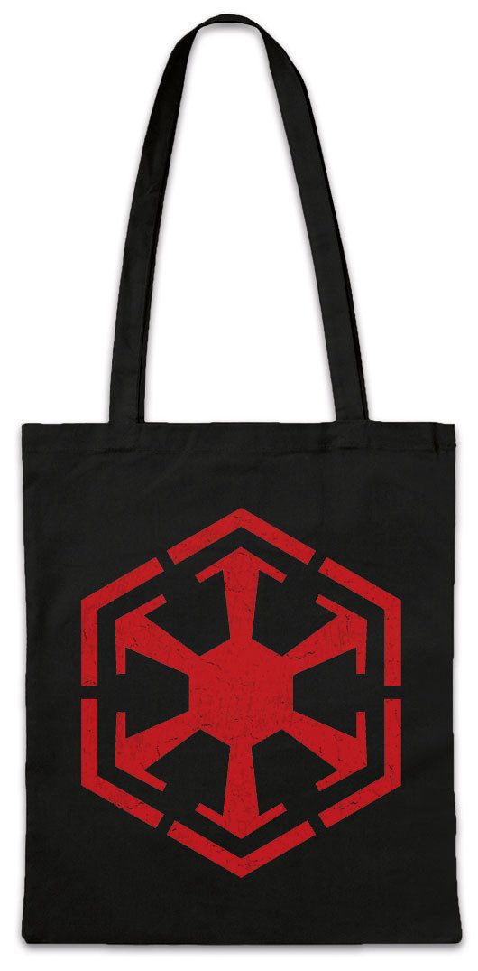 Beuteltasche Dark Star Empire Logo Stofftasche Krieg Sith Side Imperium Wars Sterne
