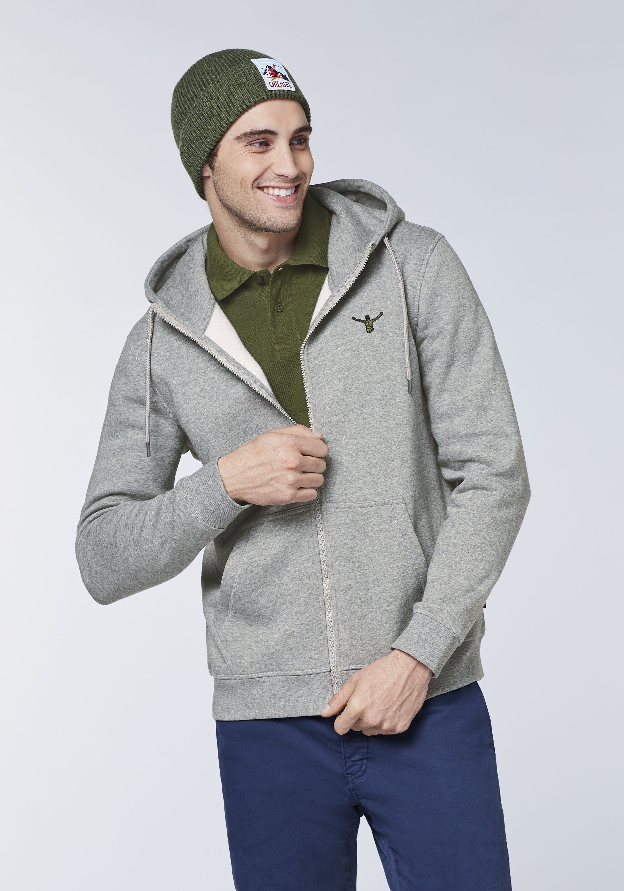 Chiemsee Sweatjacke Sweatjacke mit Kapuze und Jumper-Motiven 1