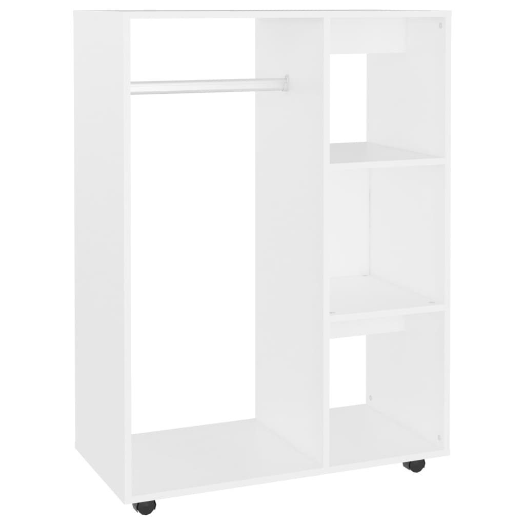 vidaXL Kleiderschrank Kleiderschrank Weiß 80x40x110 cm Holzwerkstoff (1-St)