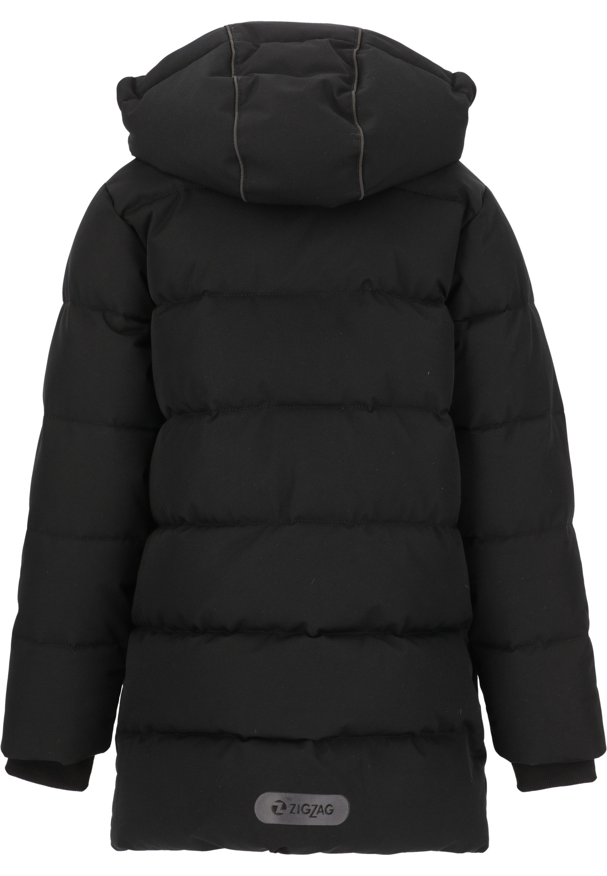 ZIGZAG Steppjacke Becky Puffer Parka Im wasser- und winddichten Design
