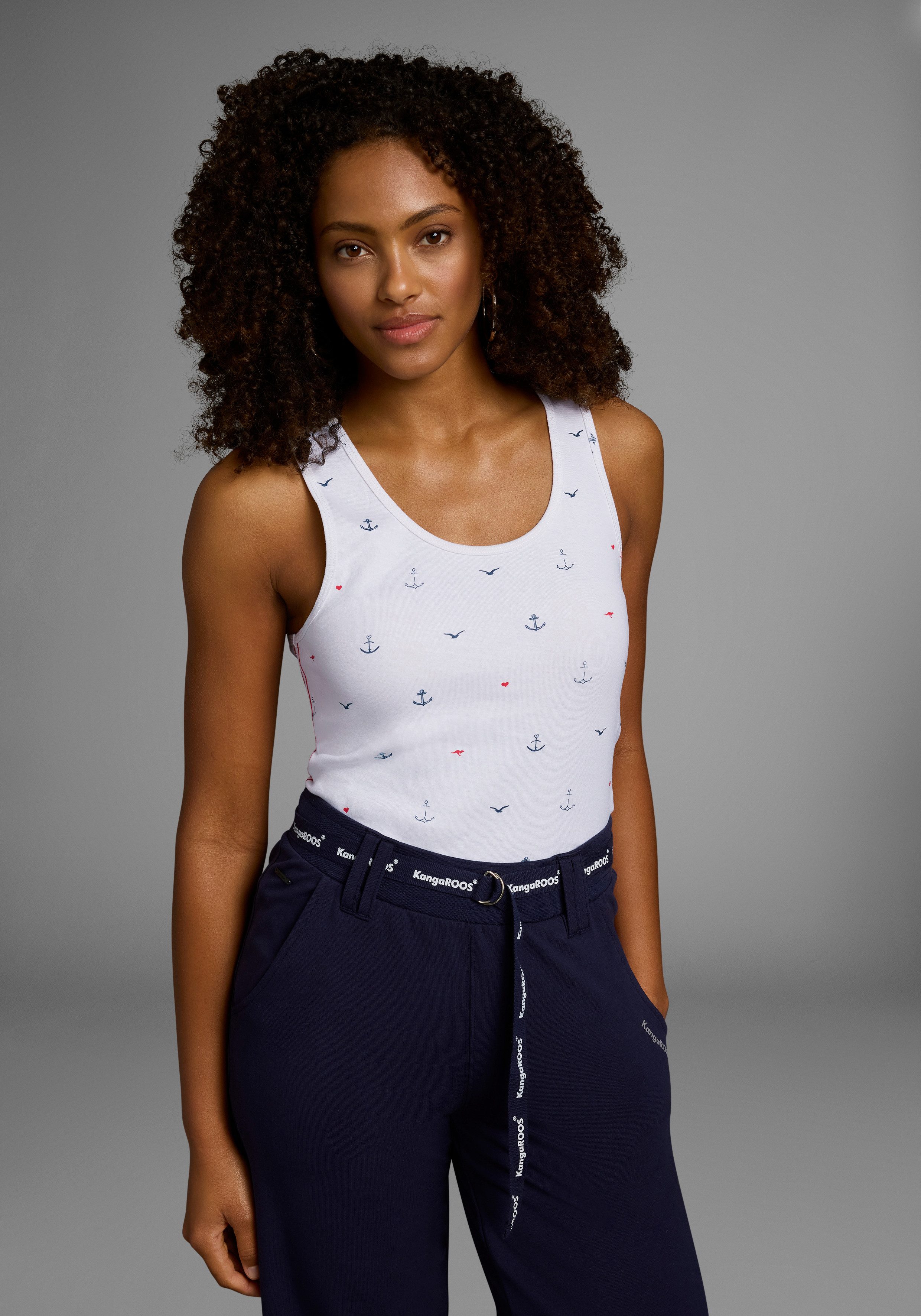 KangaROOS Ripptanktop (Packung, 2-tlg., 2-er Pack) günstig online kaufen
