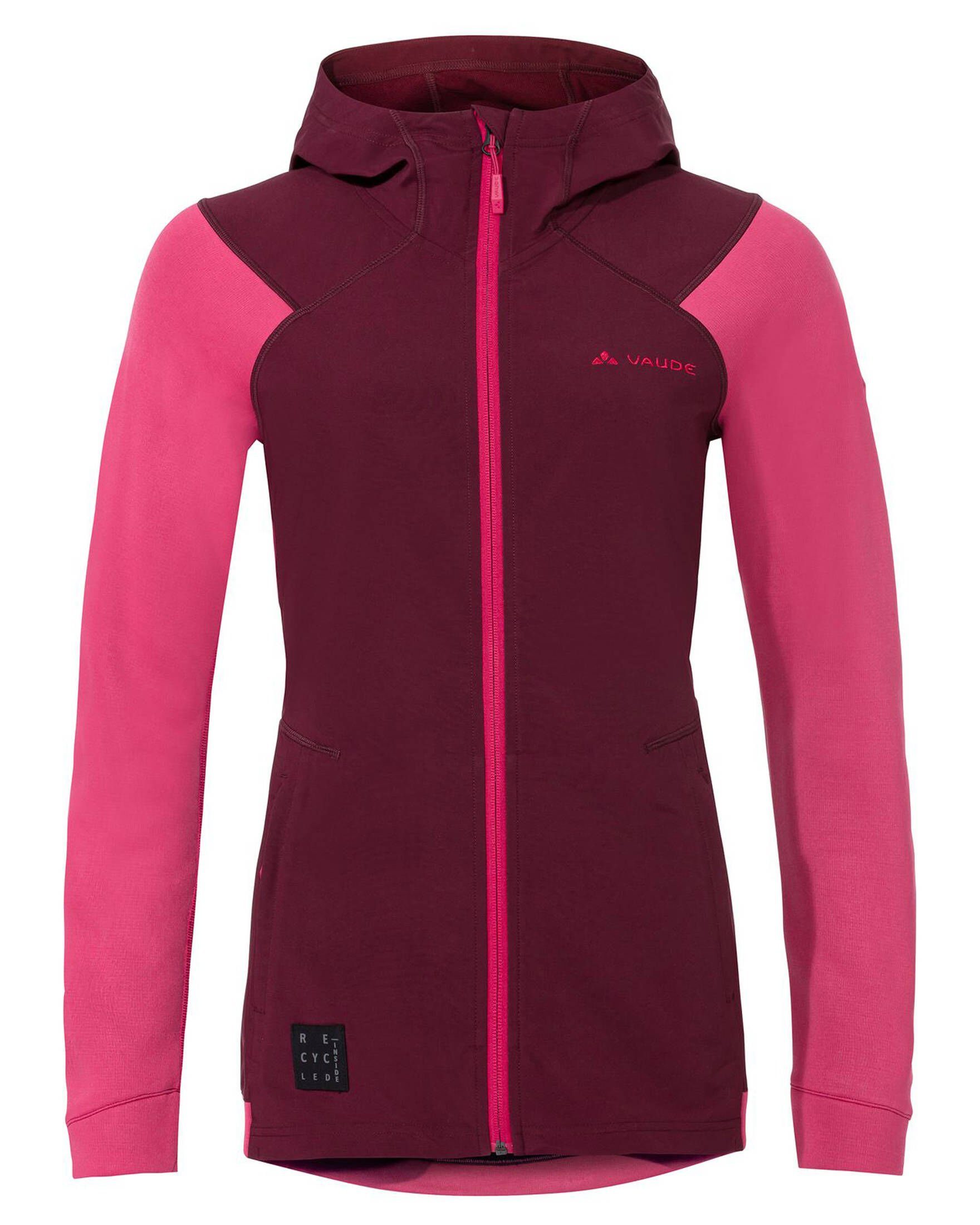 VAUDE Fleecejacke Damen Fahrrad-Fleecejacke TREMALZO rot (500)