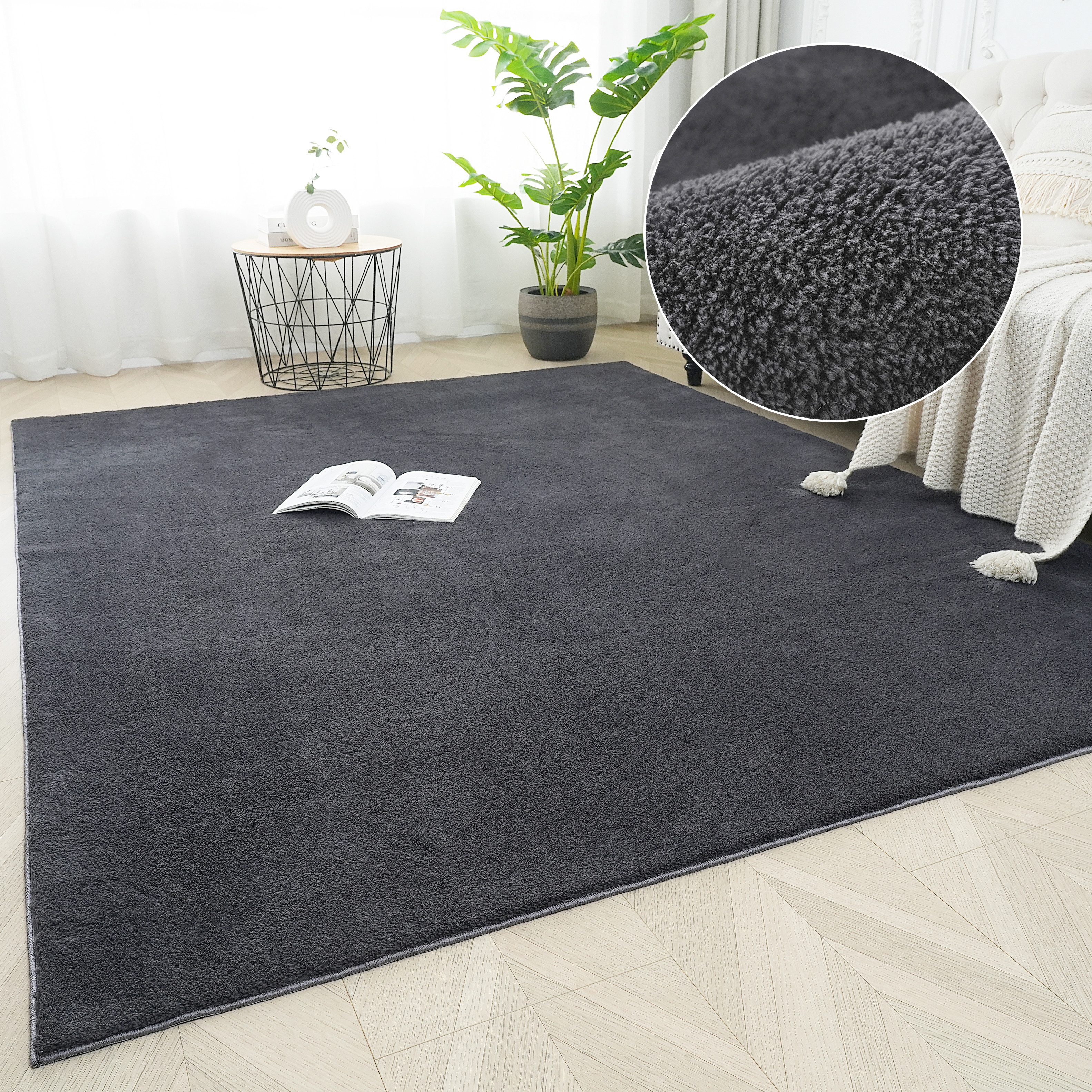 my home Teppich Cali 2, kuschelig günstig online kaufen