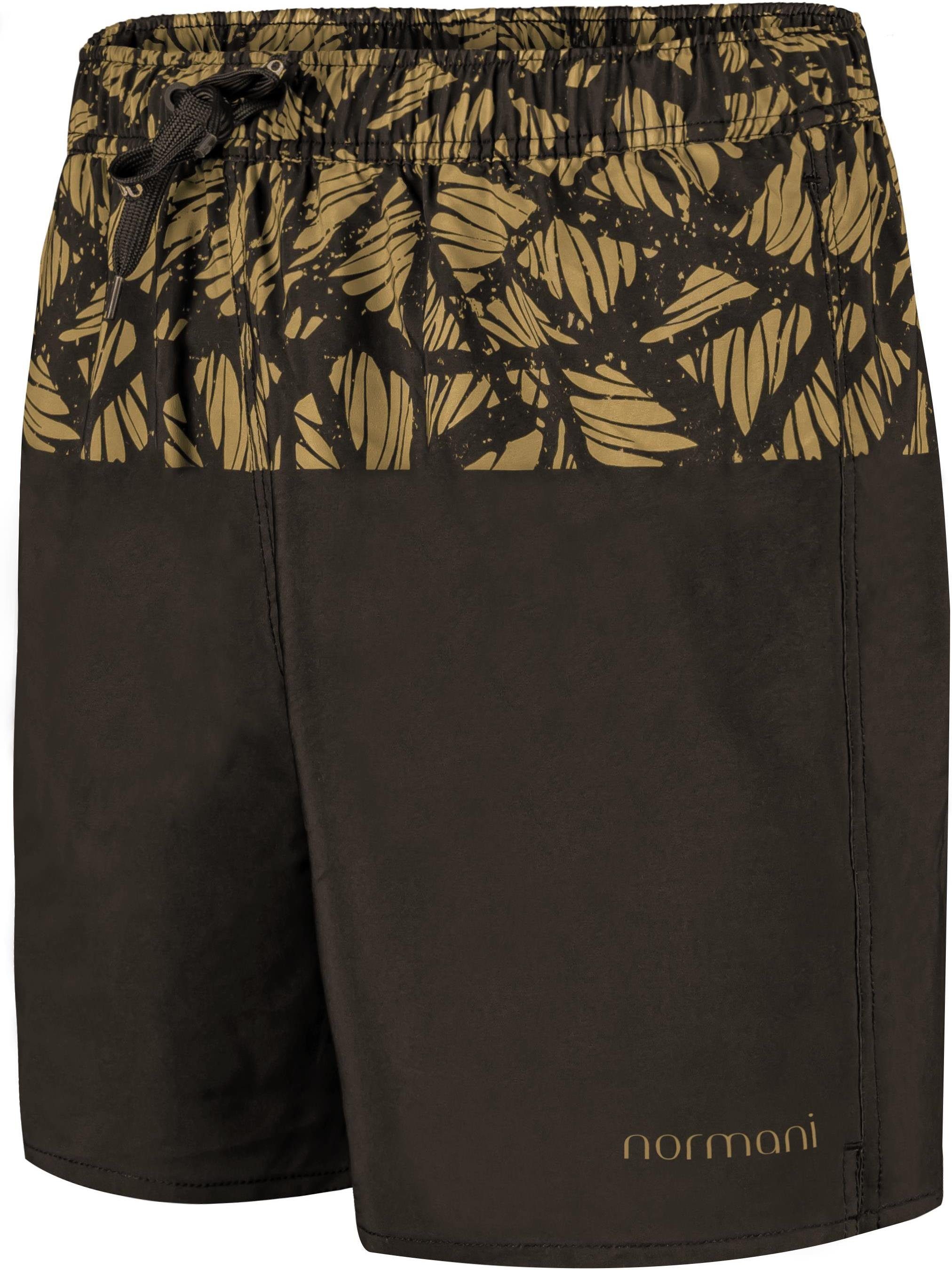 Badeshorts normani Boardshorts Lahaina Herren für Braun Herren Badeshorts Badehose