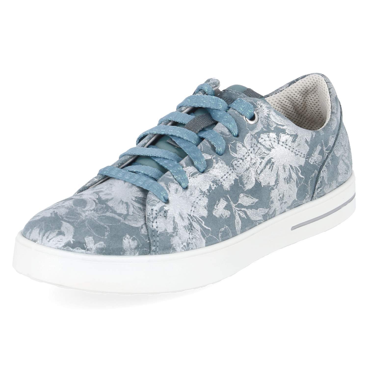 Superfit Superfit 1-000807-8410 Mädchen Leder & Textil blue Schnürschuh
