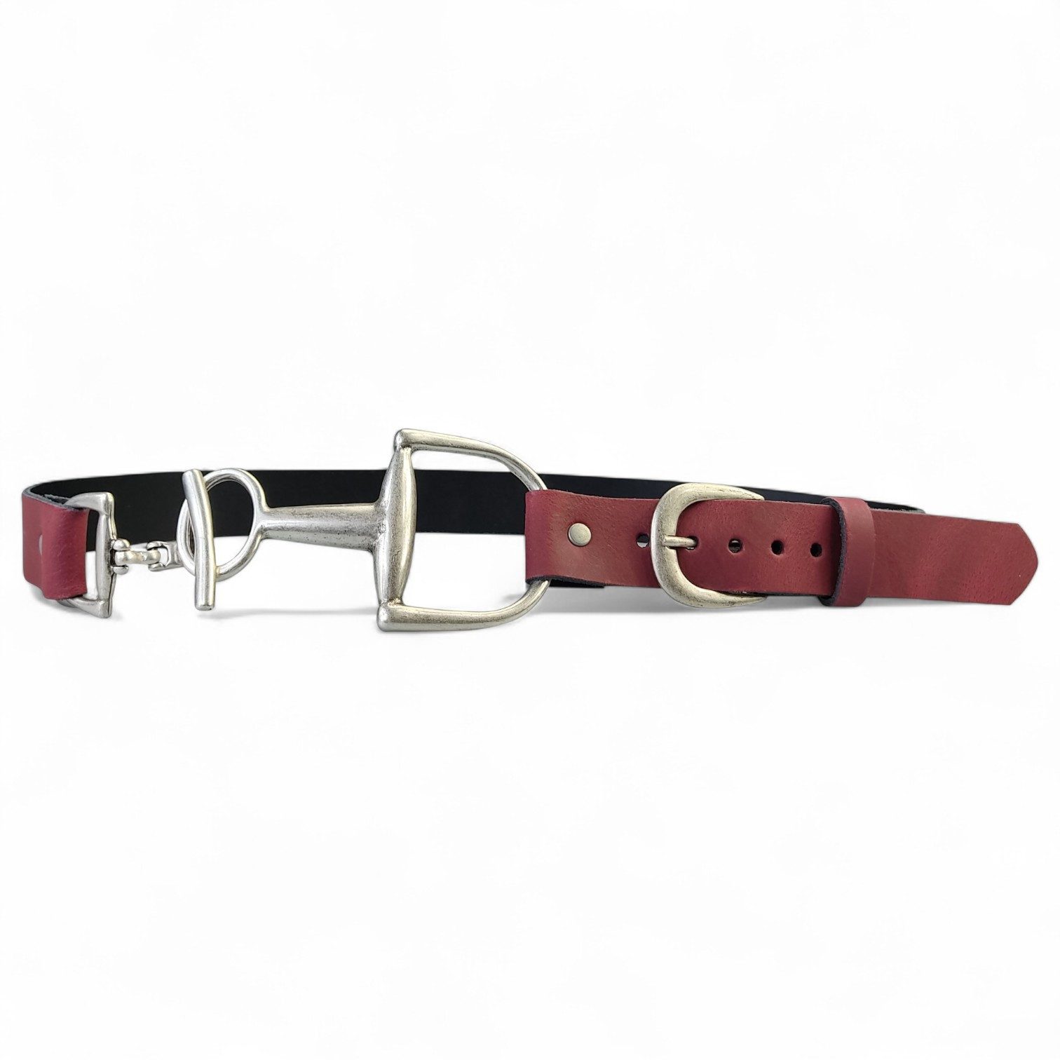 Taillengürtel Damen Rindsleder schmal