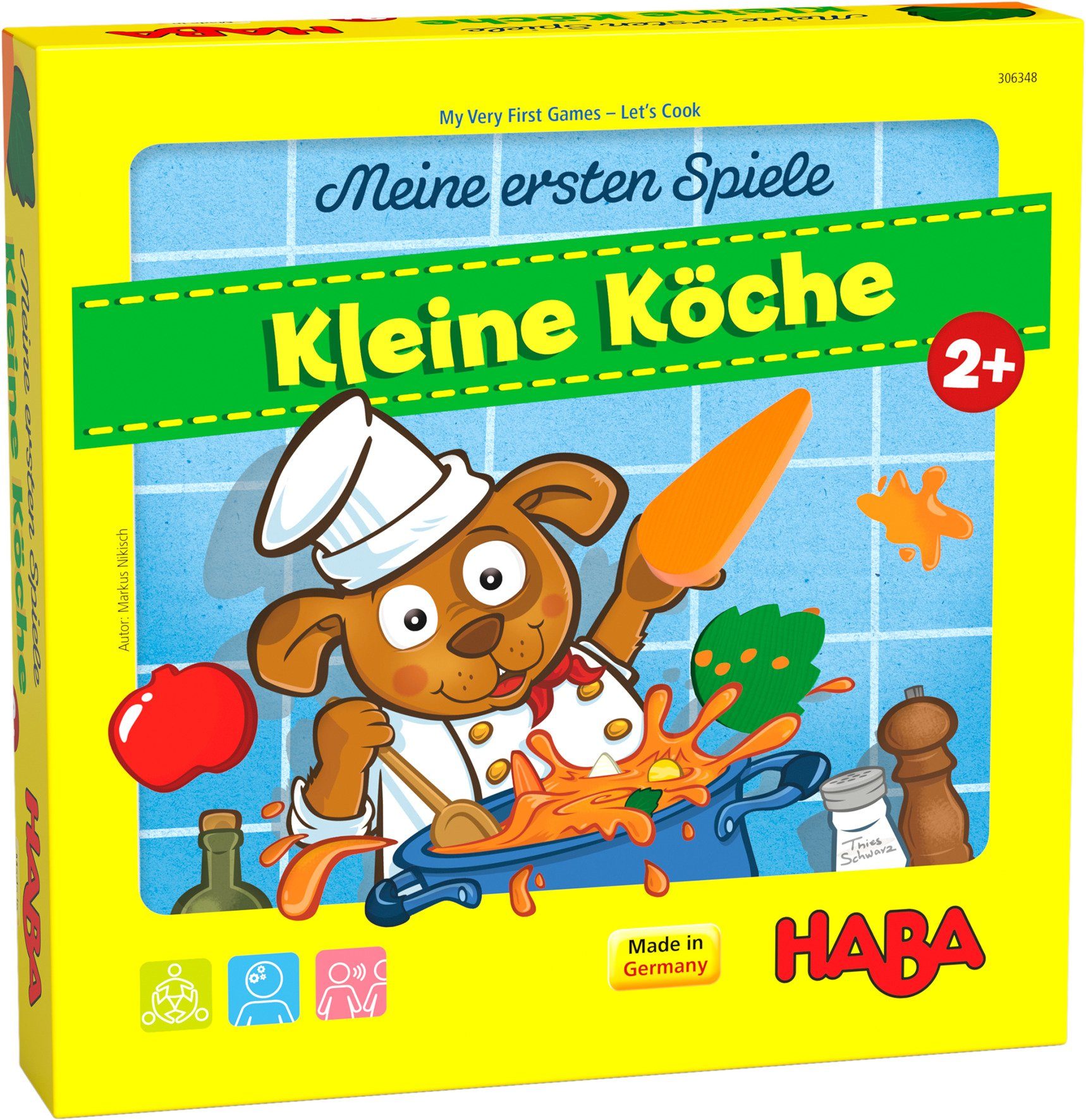 Haba Spielesammlung Meine ersten Spiele, Kleine Köche, Kleinkindspiel, Made in Germany
