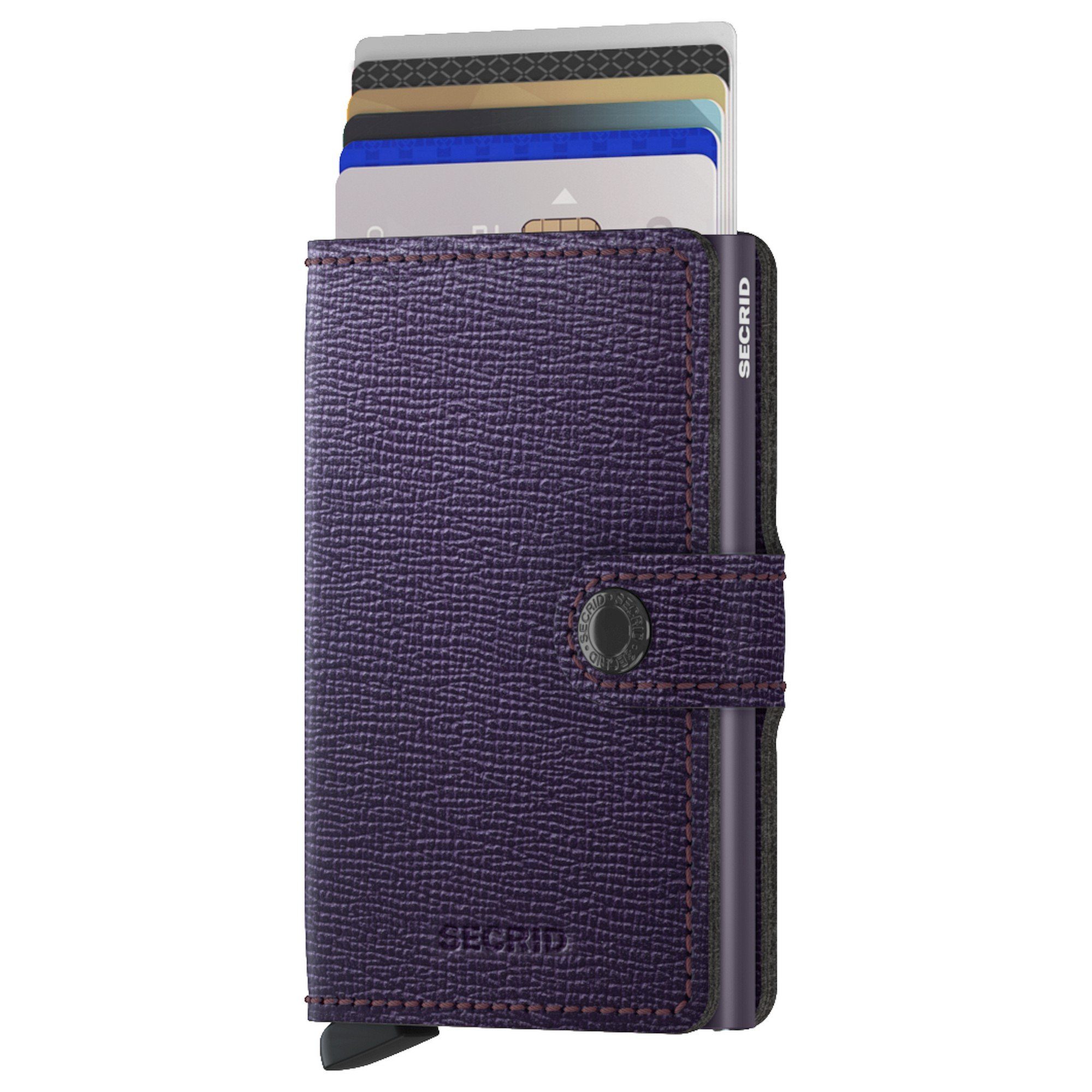 cm 6.5 Miniwallet RFID purple Crisple Geldbörse Geldbörse SECRID (1-tlg) -