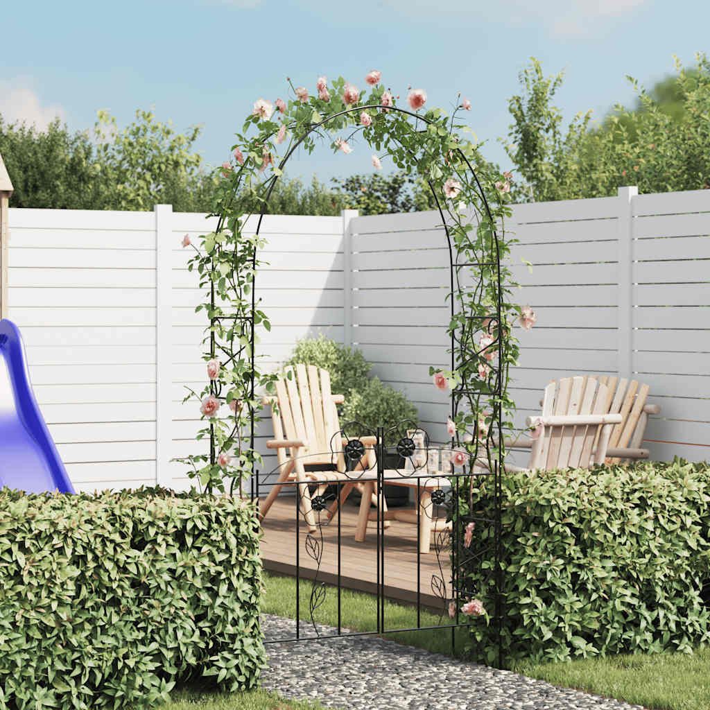Rosenbogen Gartentor Rankgitter Rosensäule Spalier Pergola