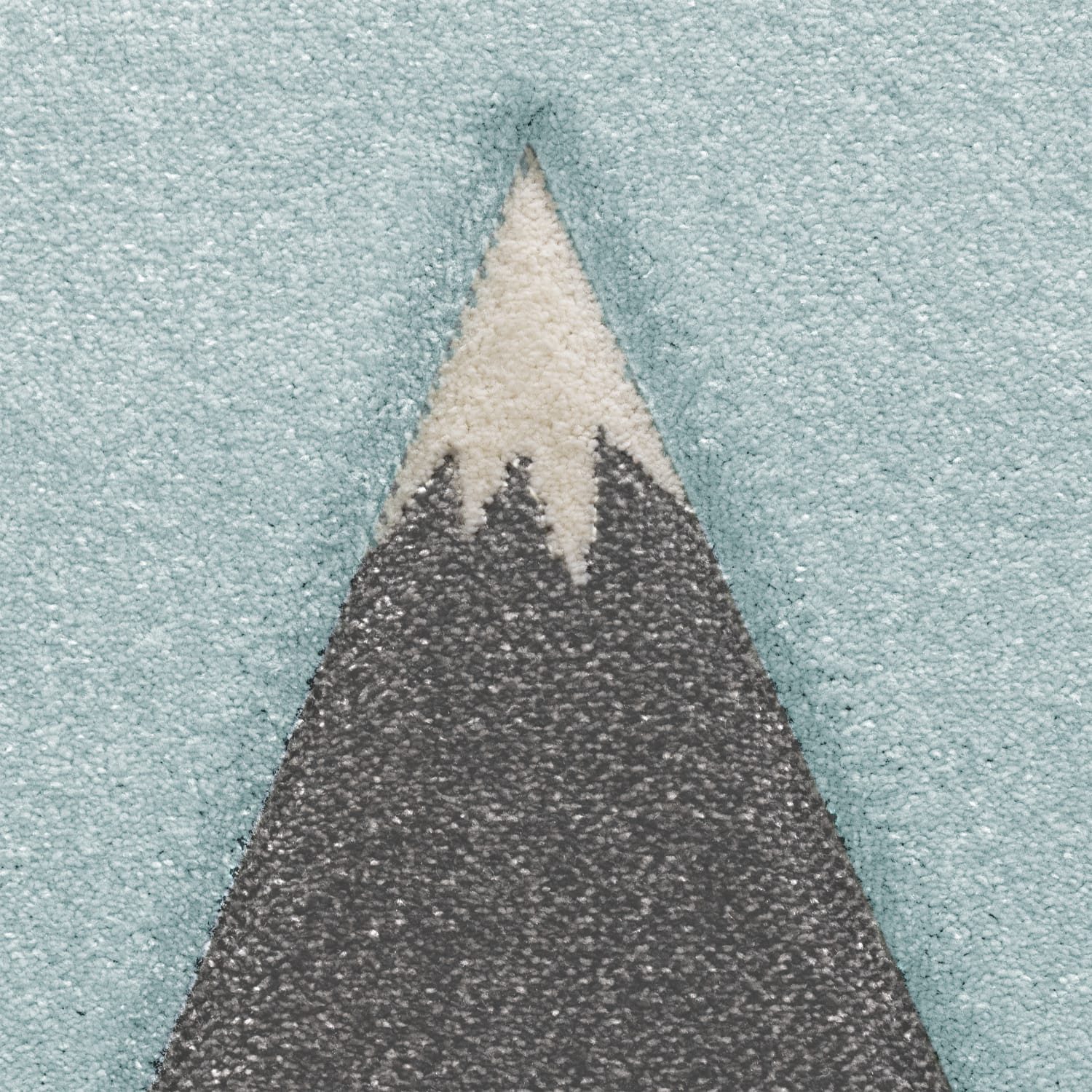 KADIMA DESIGN Kinderteppich Patchwork 100% Polypropylen schmutzabweisend Kinderteppich, Rechteckig, Höhe: 17 mm, Florhöhe: 13 mm, 80x150, Blau