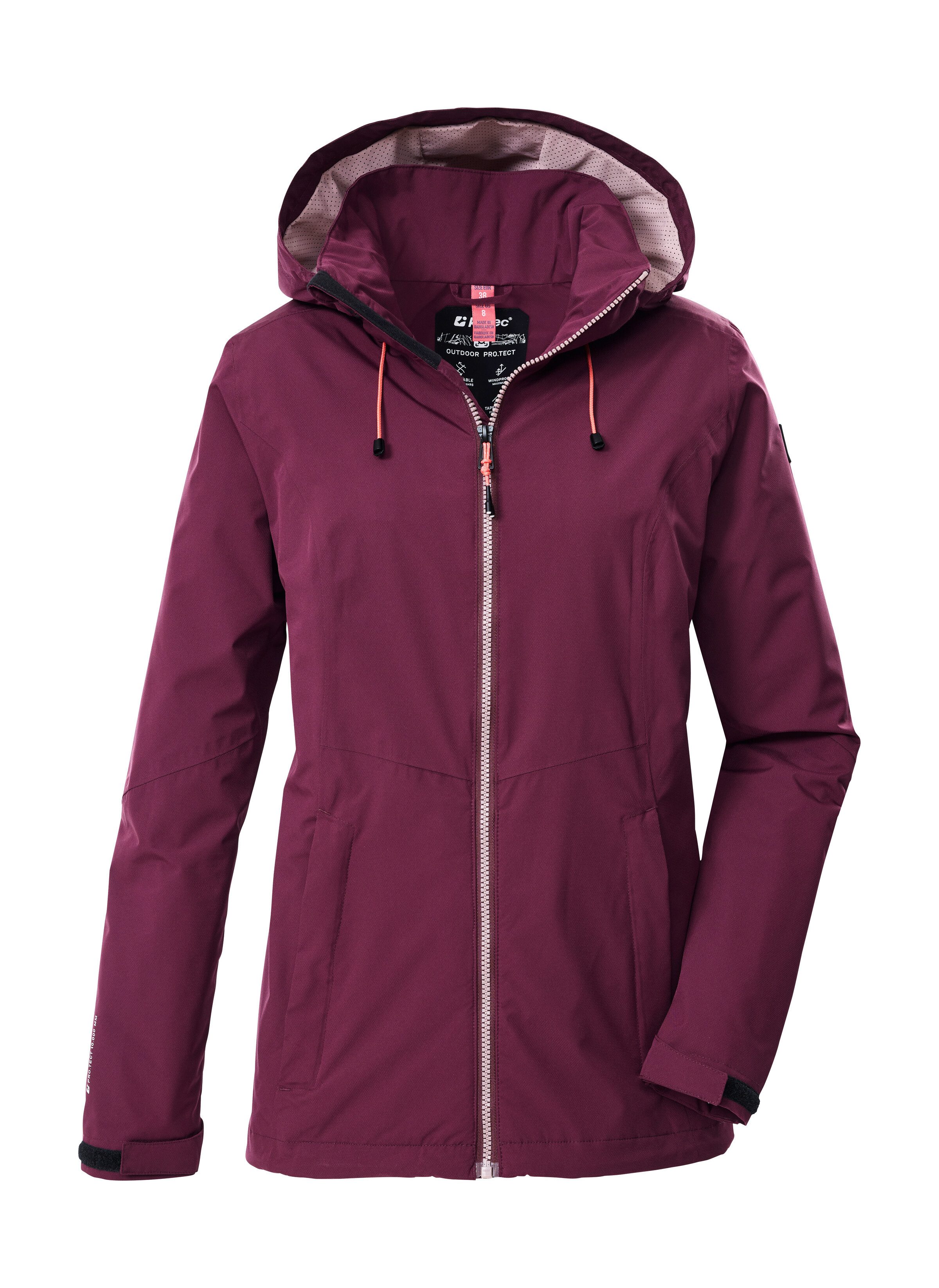 Killtec Outdoorjacke Damen Regenjacke OOKS 1 Leichte, wasser- und winddicht günstig online kaufen