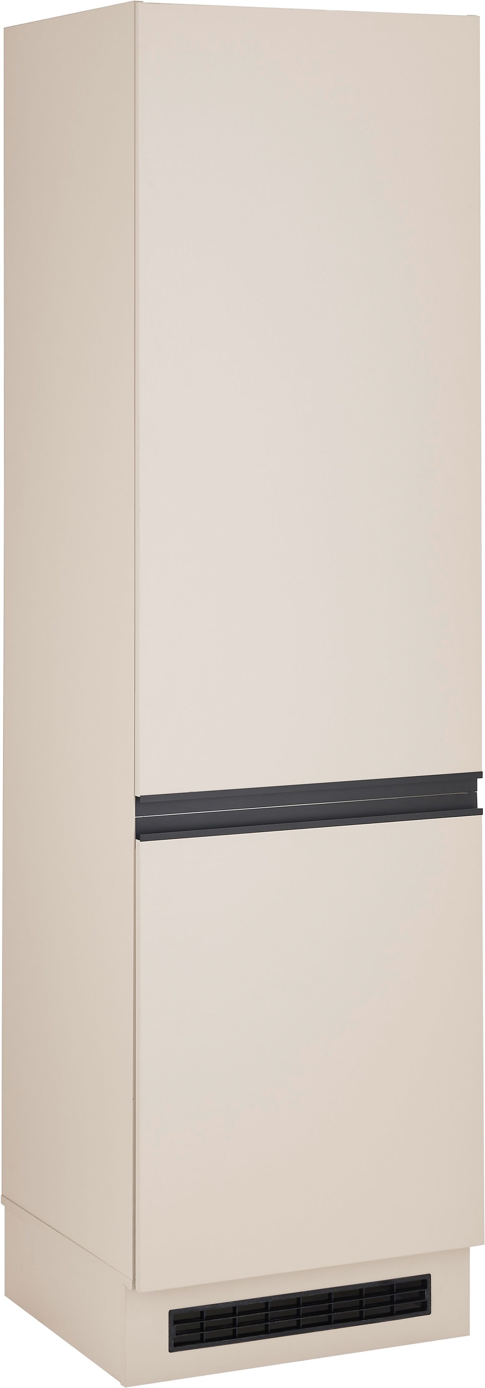 BASIC by Balculina Kühlumbauschrank Nizza B/H/T 60x211x57 (1-St) Breite 60 cm, Softclose