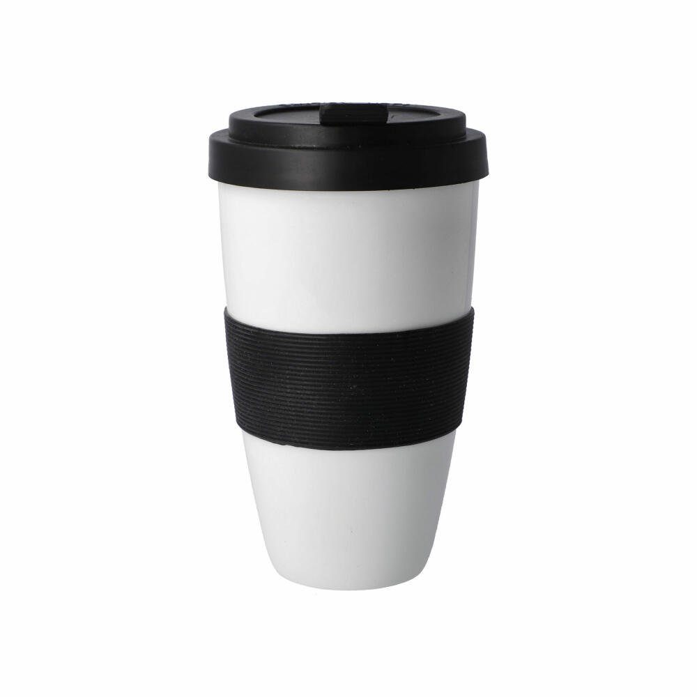 Goebel Coffee-to-go-Becher Künstlertasse Weiß, Fine Bone China