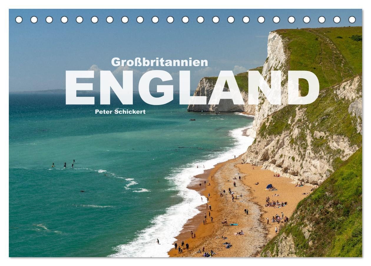 CALVENDO Wandkalender Großbritannien - England (Tischkalender 2026 DIN A5 quer), CALVENDO Mo