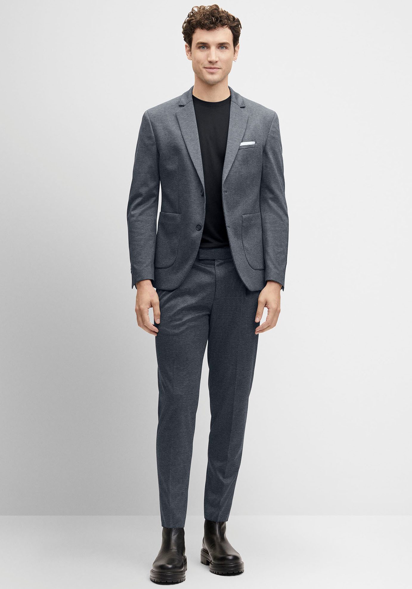 Cinque Baukastensakko CIDATA in dezentem Muster, Regular Fit günstig online kaufen