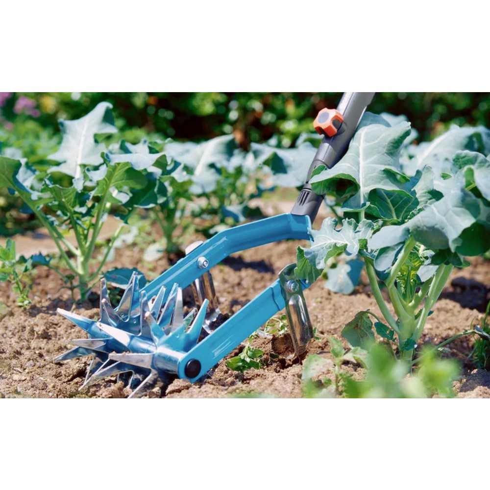 GARDENA Gartenpflege-Set Gardena Combisystem Sternfräse mit Jätemesser 03195-20 14 cm