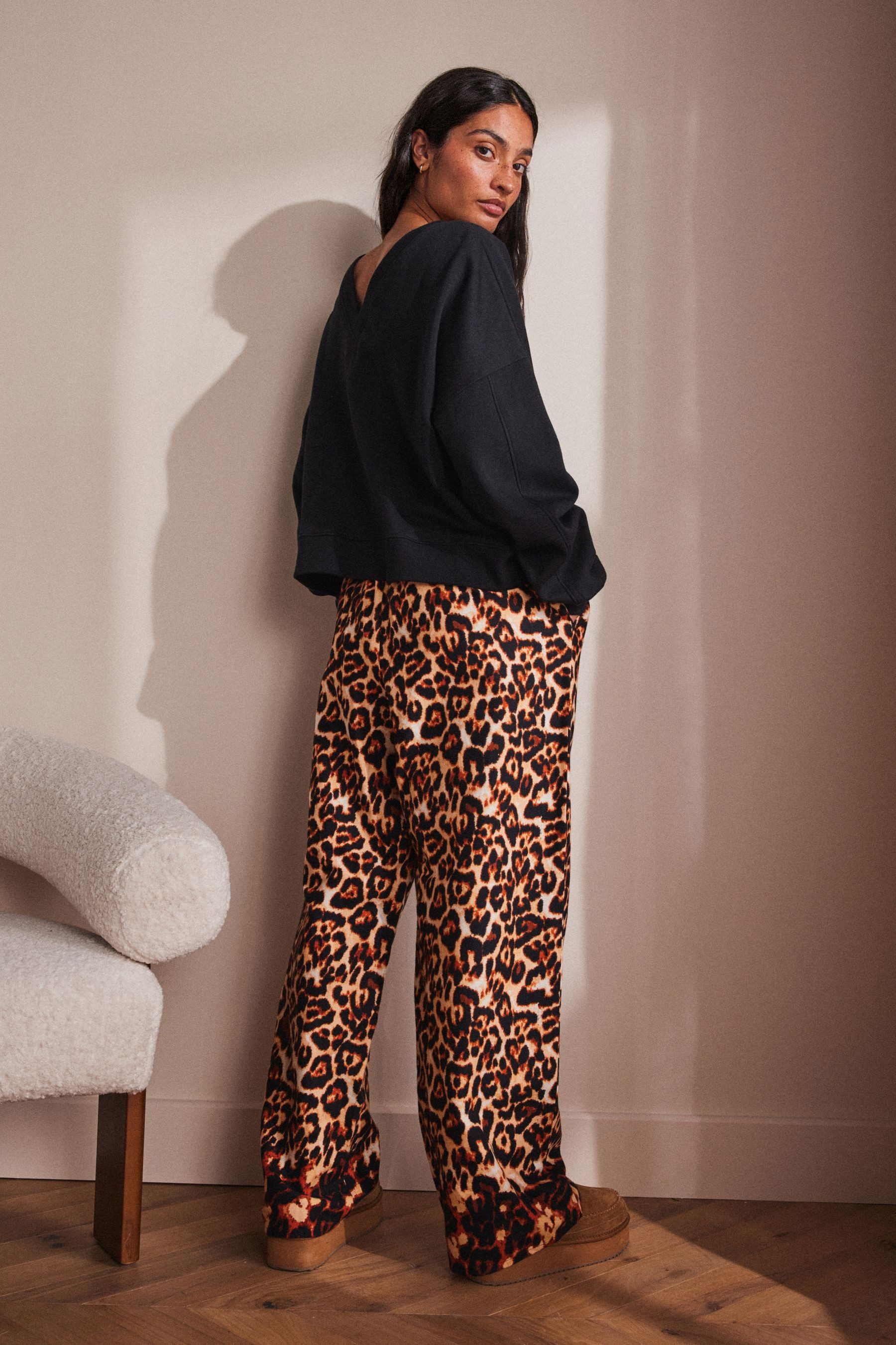 Next Pyjama Flanell-Pyjama mit Sweatshirt aus günstig online kaufen
