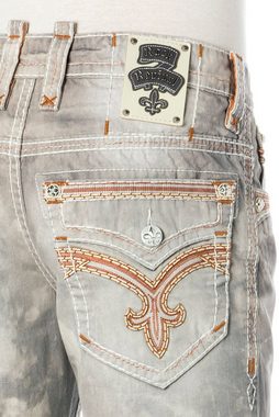 Rock Revival Straight-Jeans