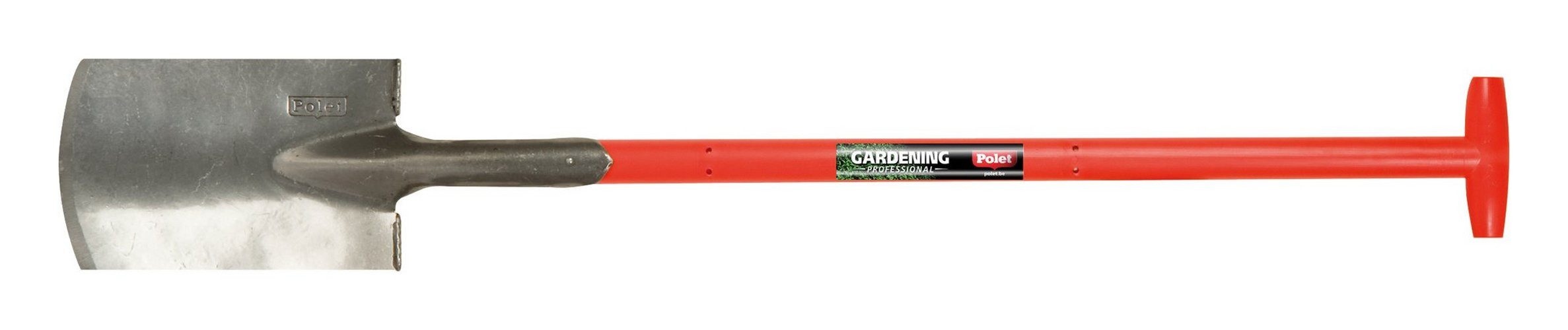 Polet Spaten, Gärtnerspaten Fiber 5001 T-Stiel 285 x 180 mm