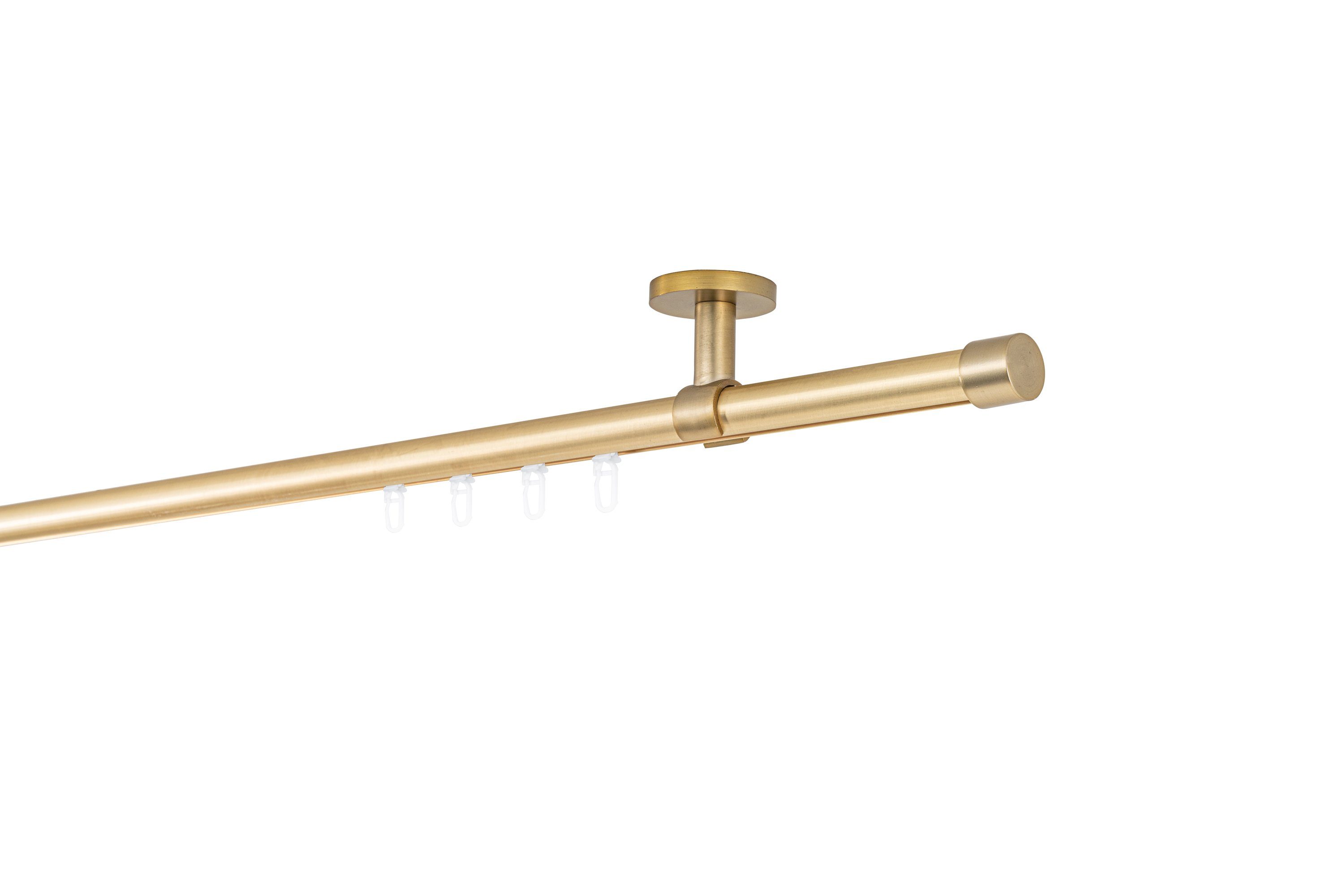 ondeco Gardinenstange Profil Deckenabstand 4cm Kappe, günstig online kaufen