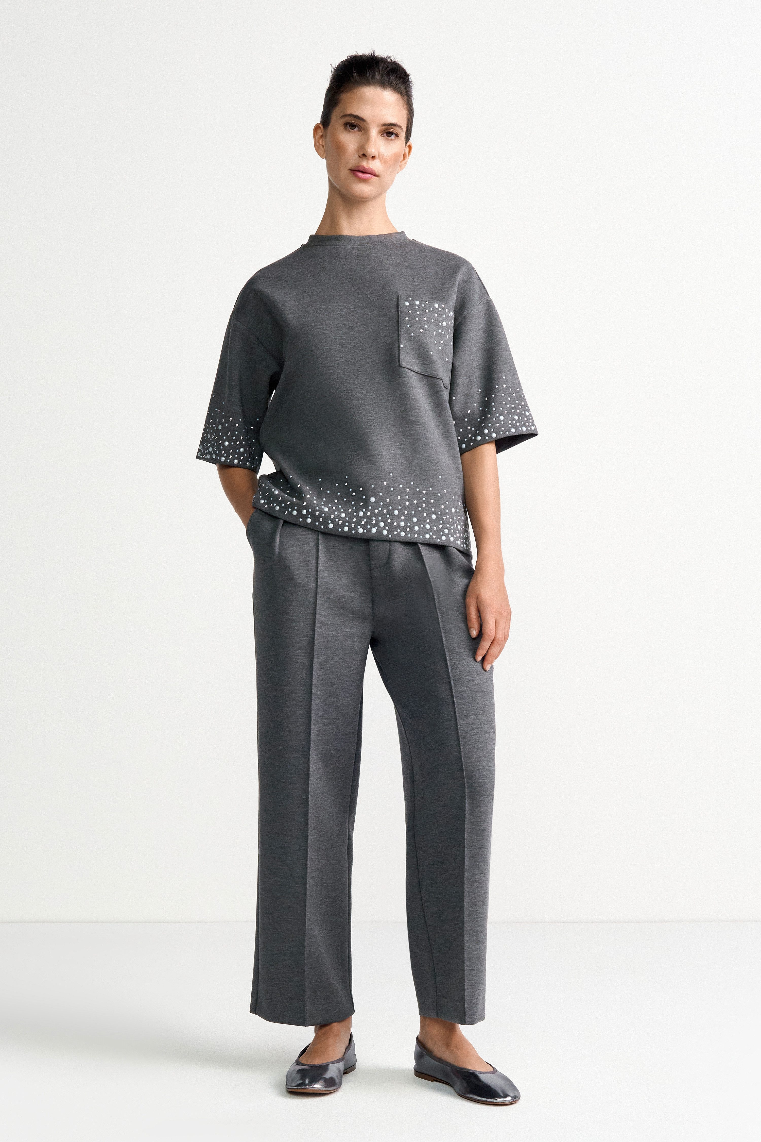 RICHROYAL Stoffhose