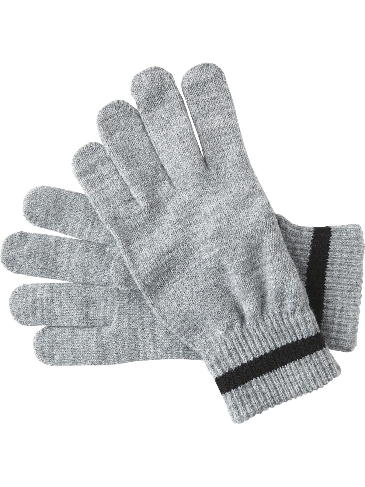 Jan Vanderstorm Strickhandschuhe JERIK mit elastischen Bündchen