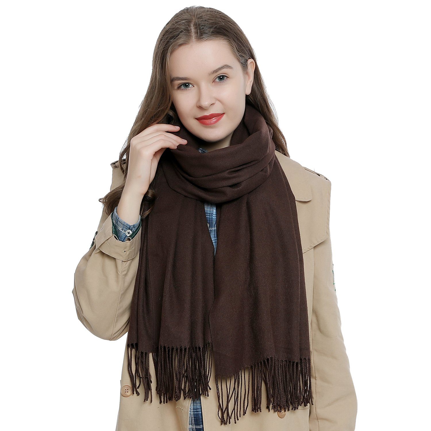 Schal Damen Schal einfarbig 185 x günstig online kaufen