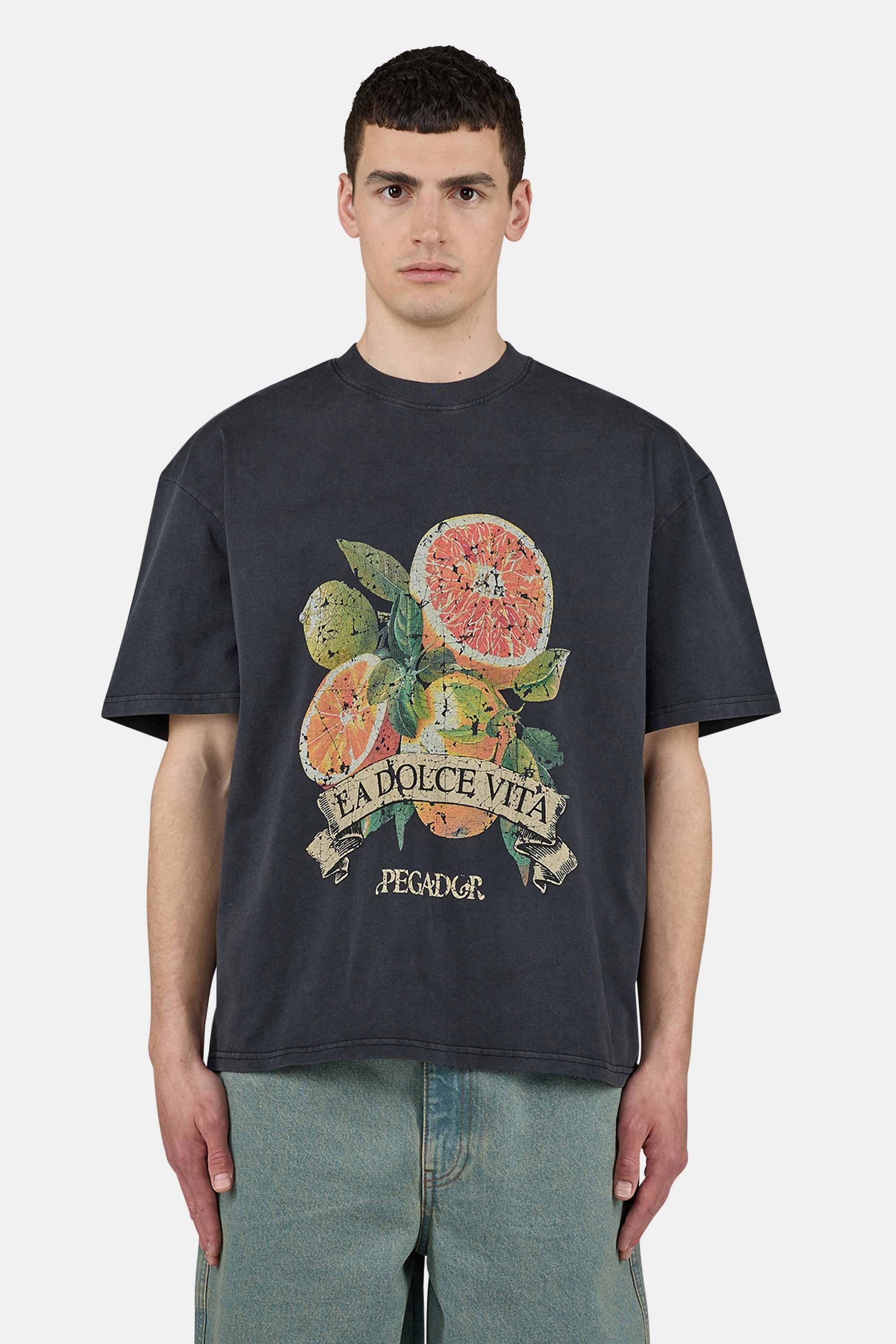 PEGADOR Kurzarmshirt Oversized T-Shirt Hule - Oversized