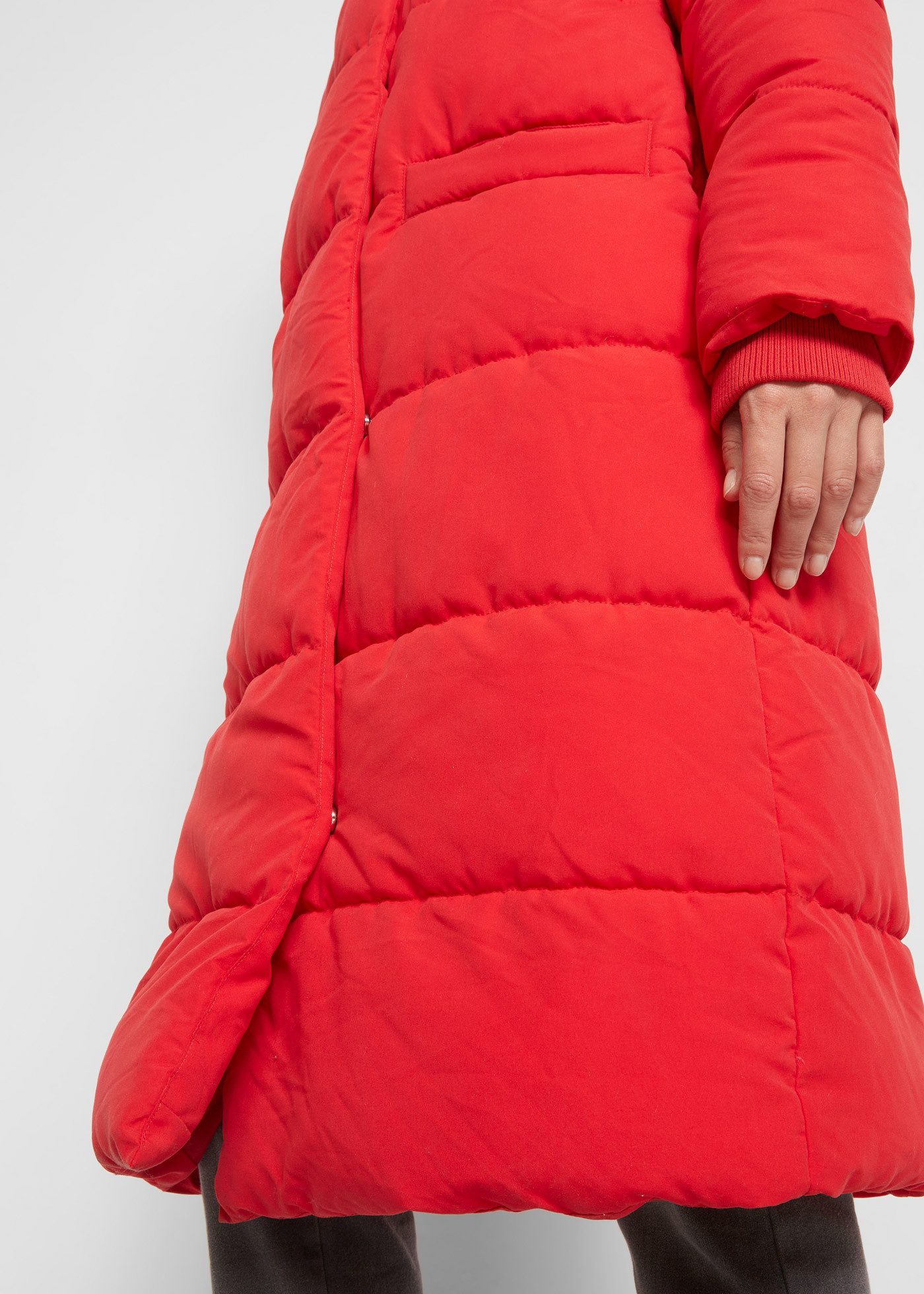 bonprix Steppmantel mit dicker Wattierung, mit Kapuze, Oversize-Passform günstig online kaufen