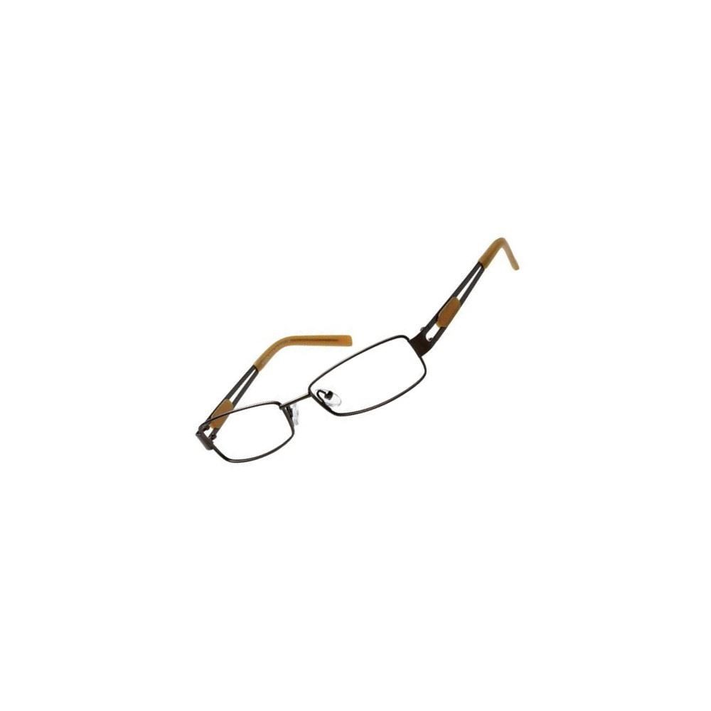 Brillengestell Korrektionsfassung Brille Metall Braun 52/17/135 - OF1158200