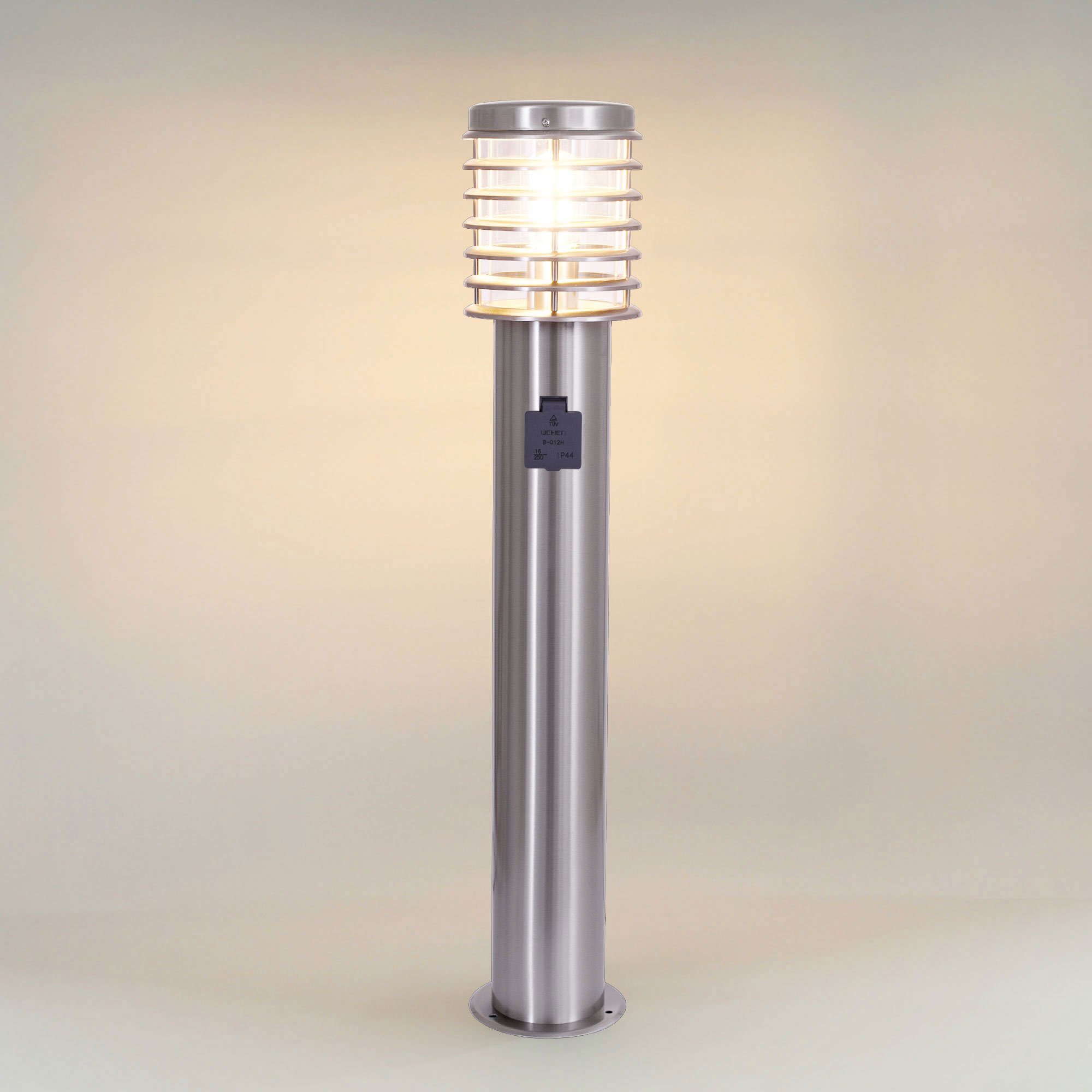 Maxkomfort Außen-Stehlampe 252D-800, mit Steckdose, ohne günstig online kaufen