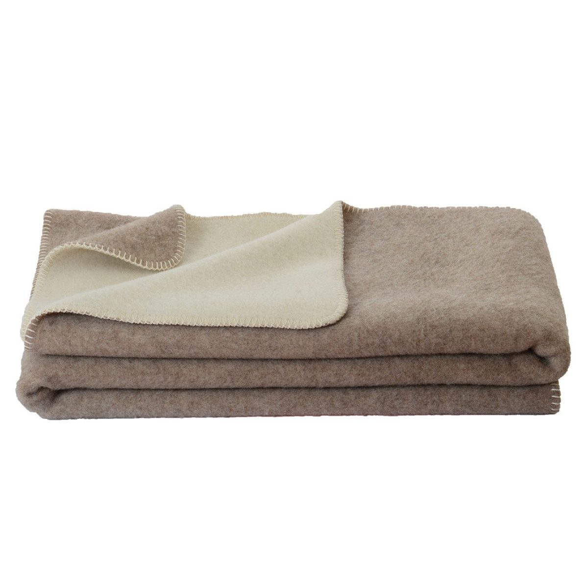 Wohndecke Ökolana, Steinbeck GmbH, Wolldecke aus 100% deutscher Schurwolle günstig online kaufen